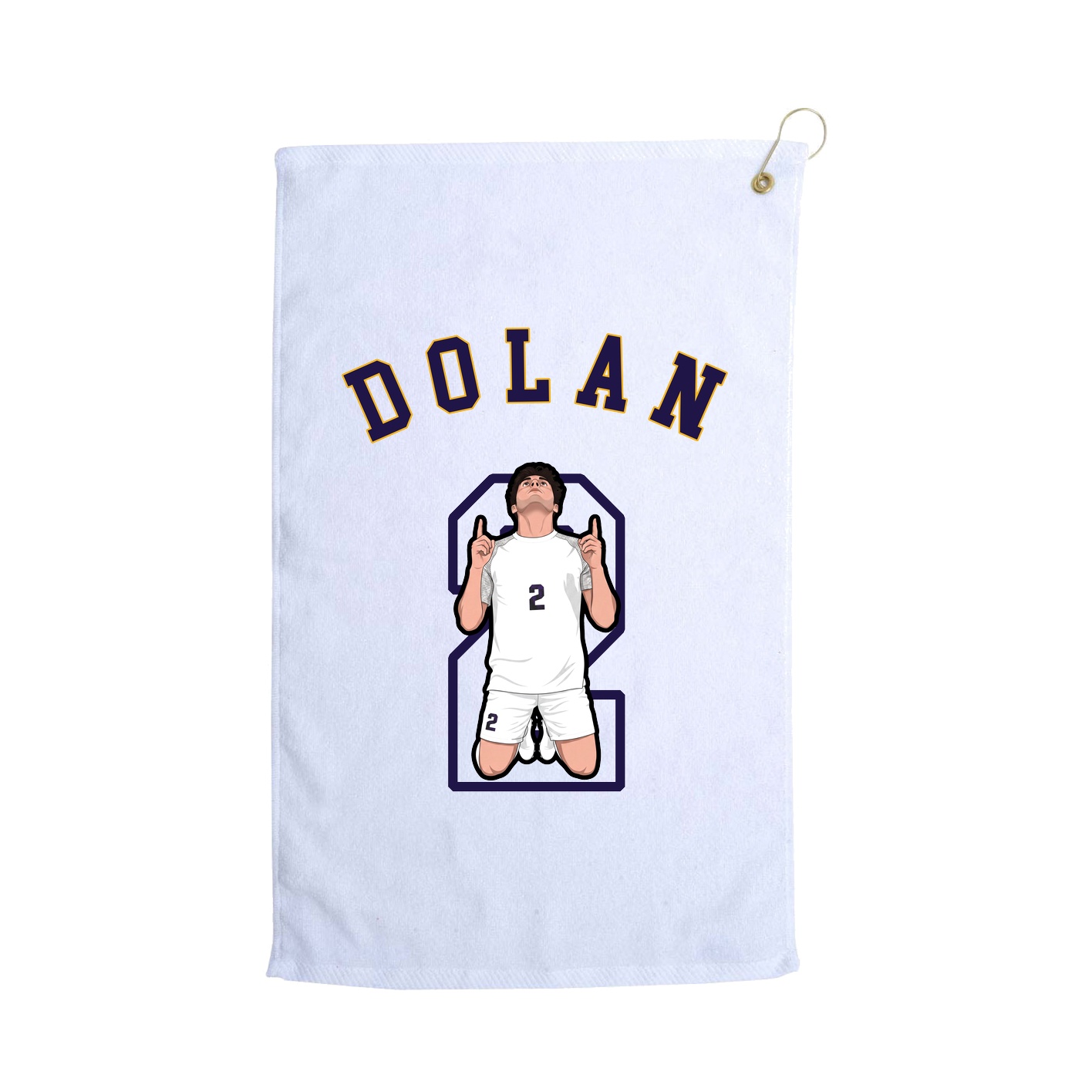 Terry Velour Golf Towel