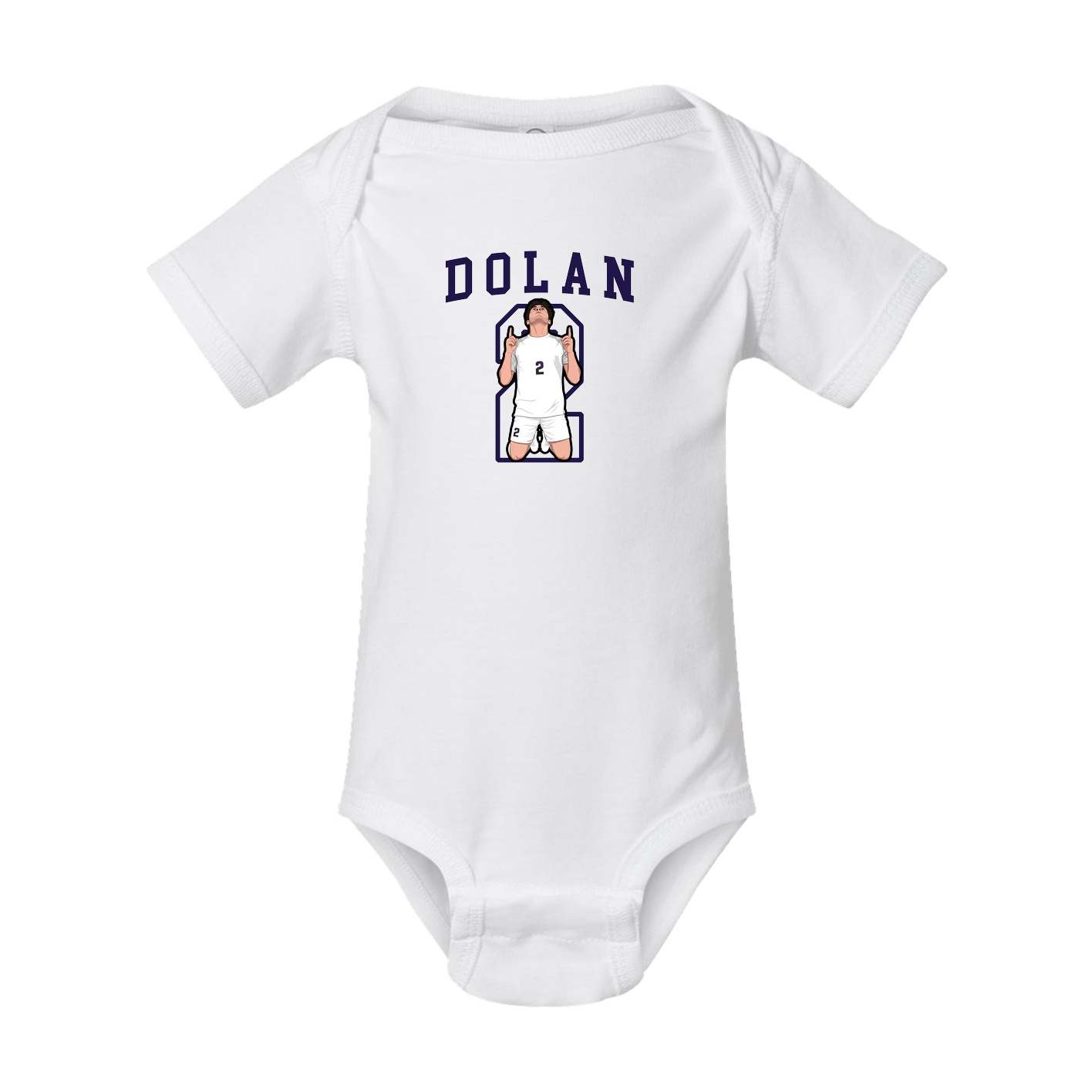 Baby Onesie — Shirsey in White
