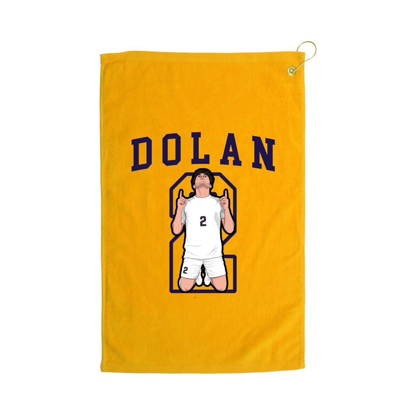 Golf Towel — Shirsey in Gold