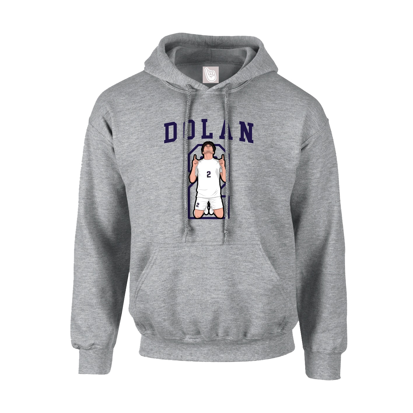 Youth Hoodie — Shirsey in Grey