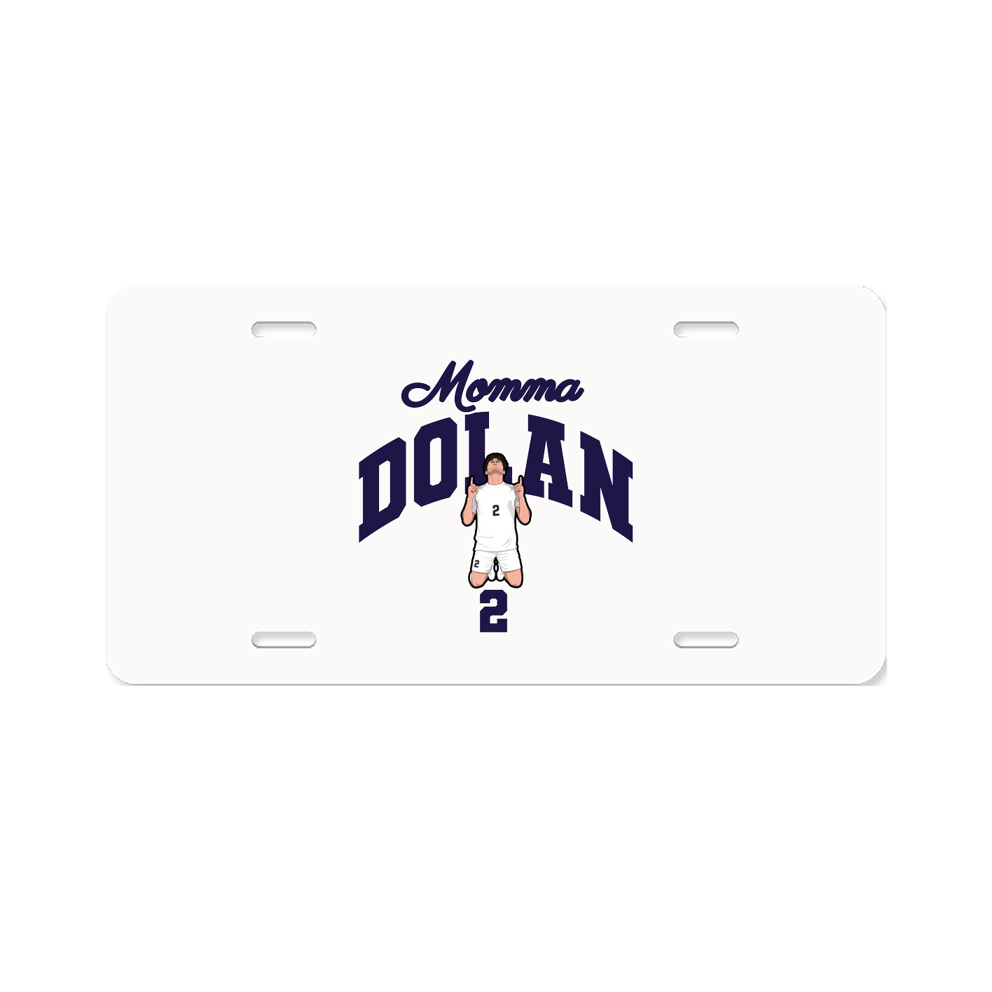 License Plate — Mothers Day Arch in Classic