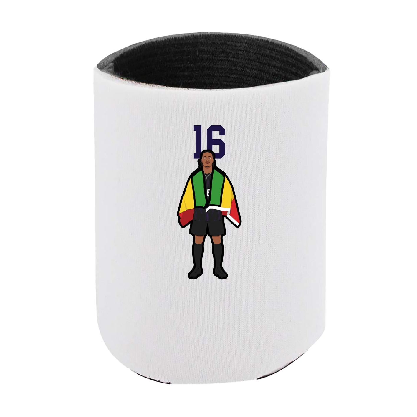 Can Holder — Number Top in White