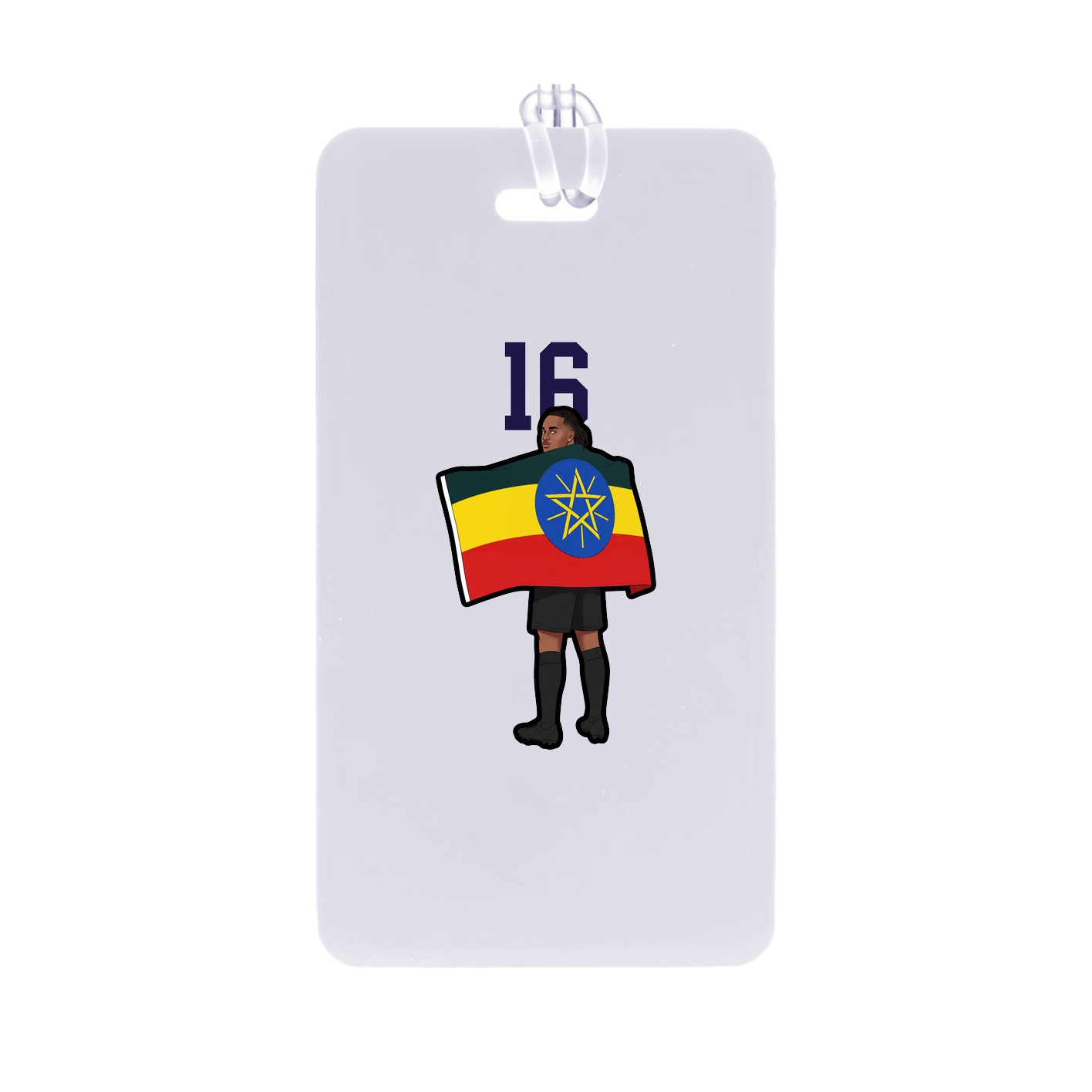 Bag Tag — Number Top in Classic
