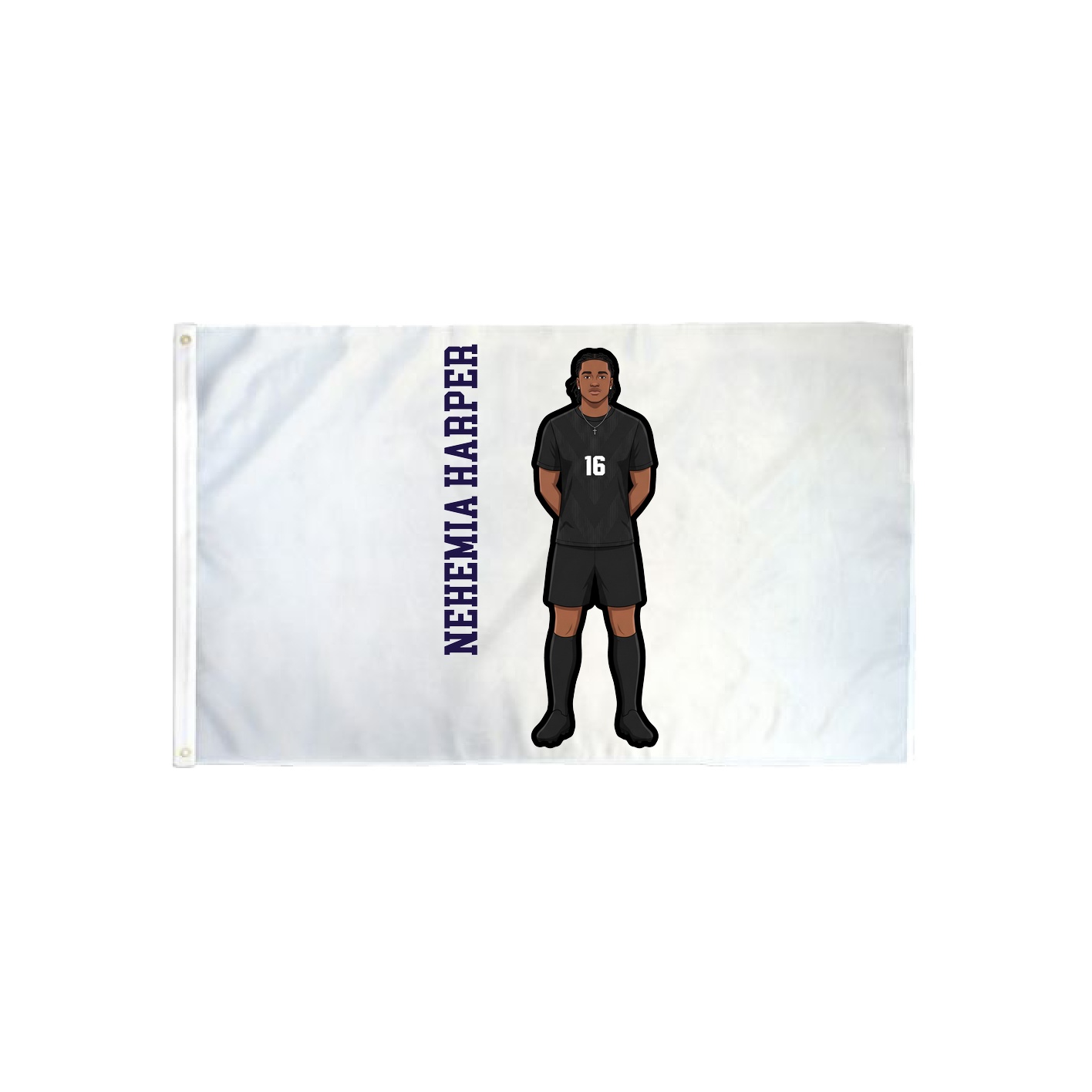 3x5 Flag — Name Vertical in Classic