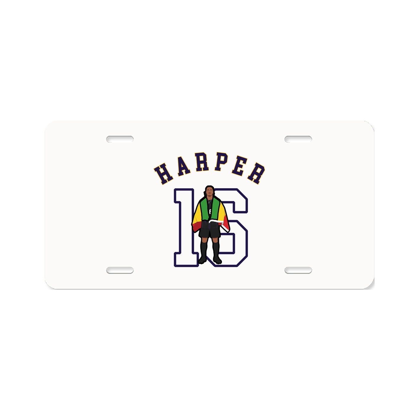 License Plate — Shirsey Arch in Classic