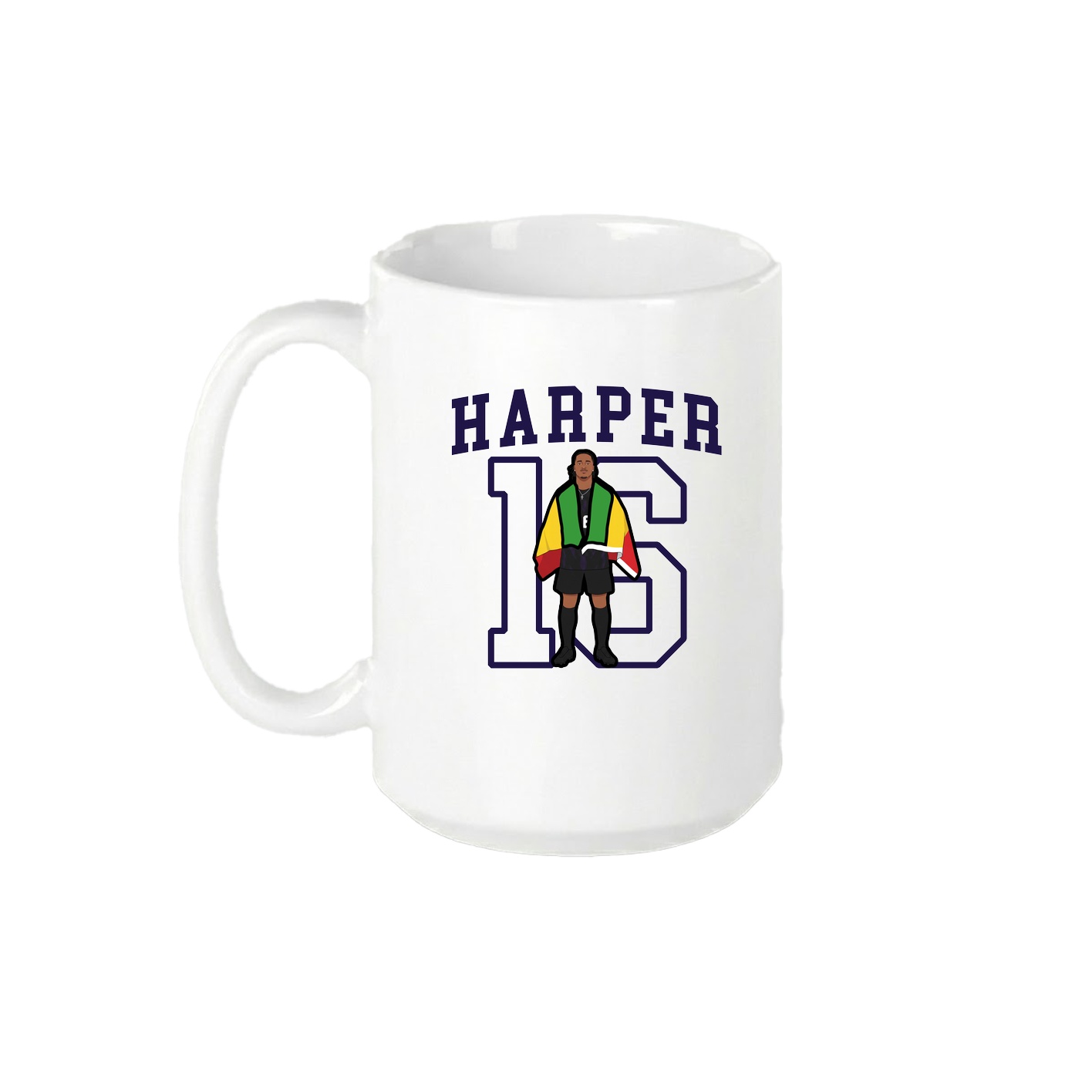 15oz Coffee Mug — Shirsey in White