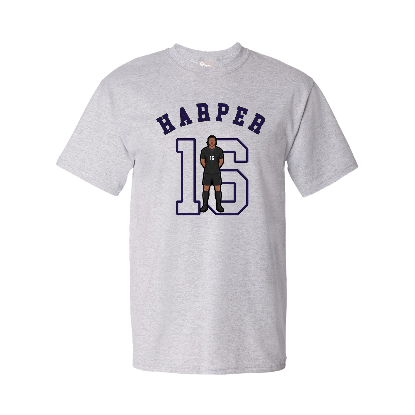 Youth Tee — Shirsey Arch in Grey