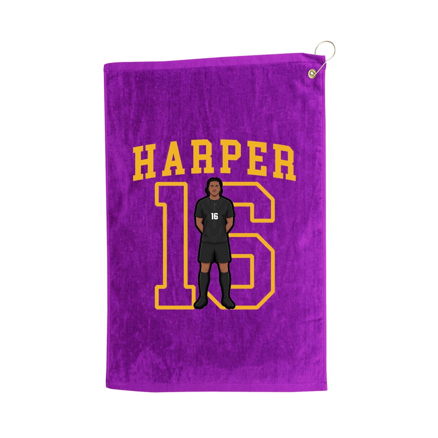 Golf Towel — Shirsey in Purple
