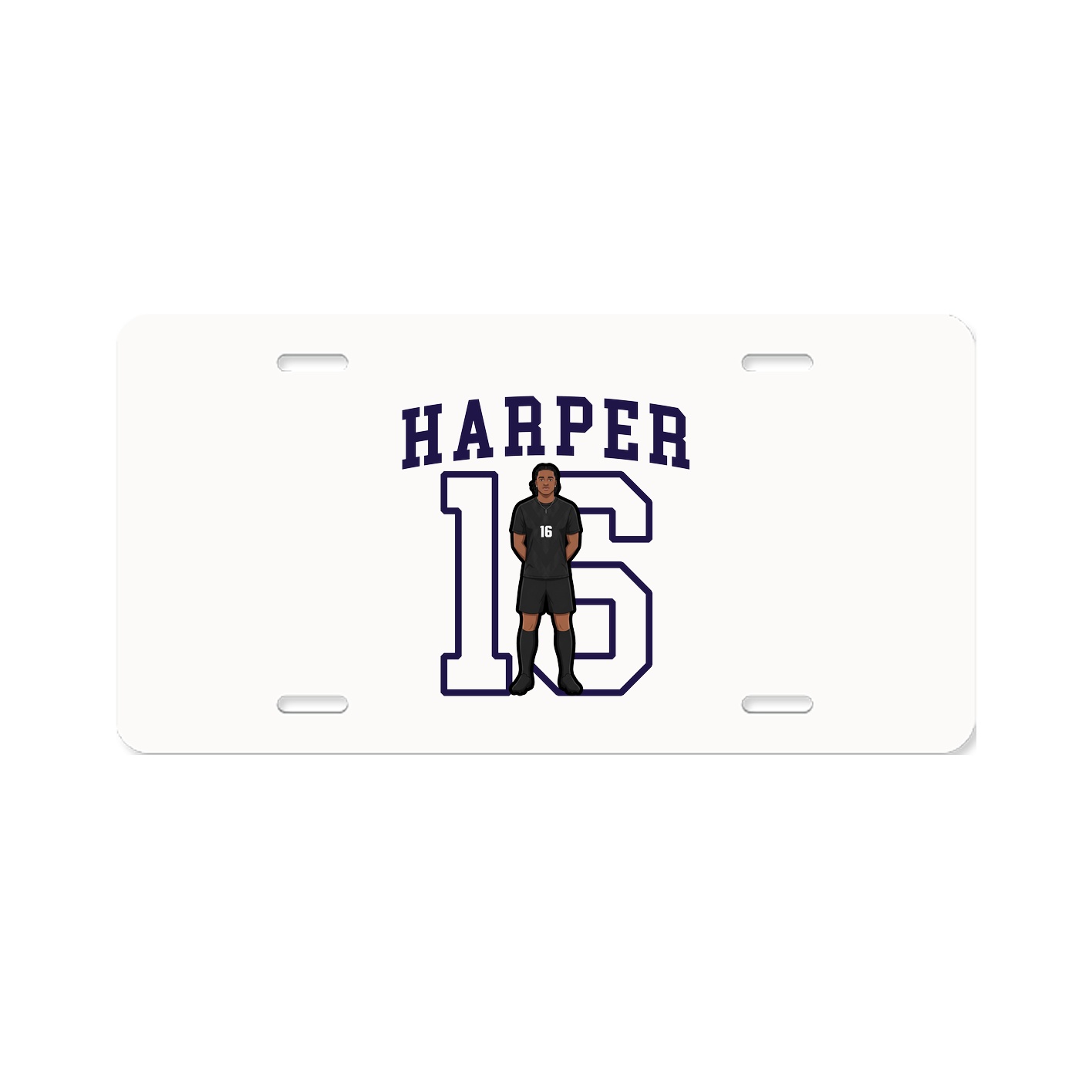 License Plate — Shirsey in Classic