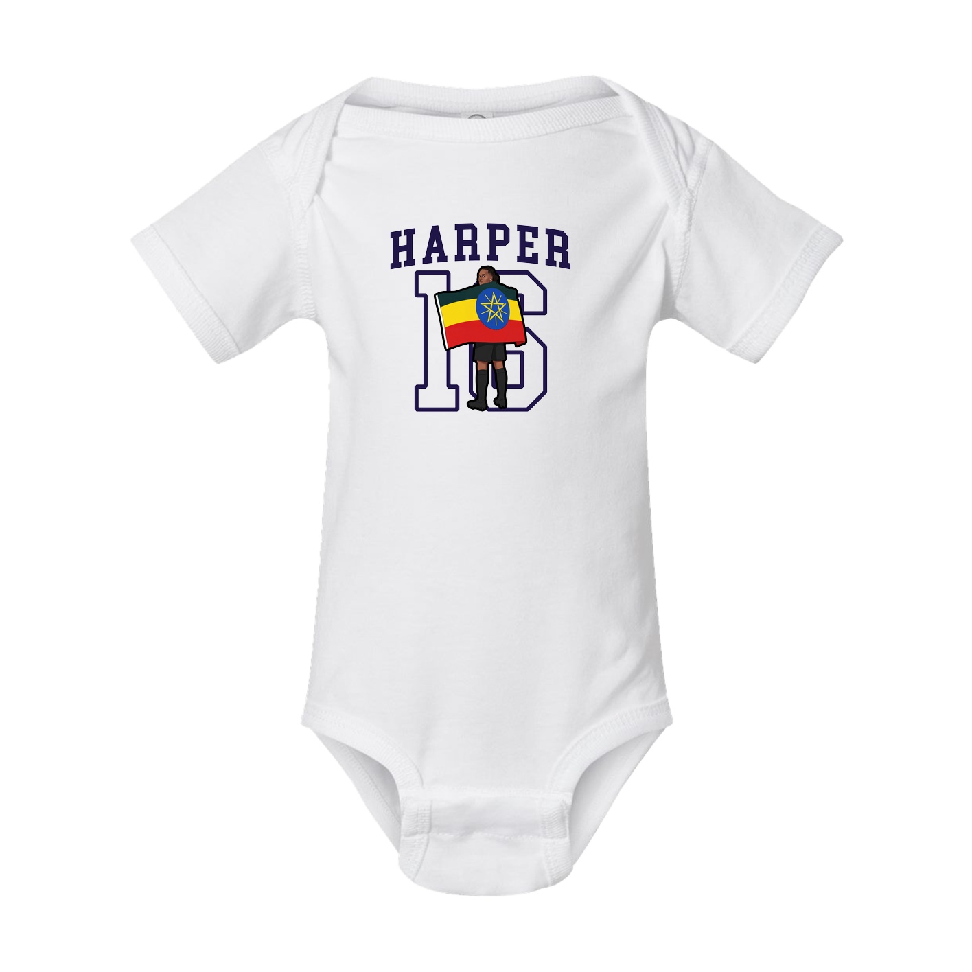 Baby Onesie — Shirsey in White