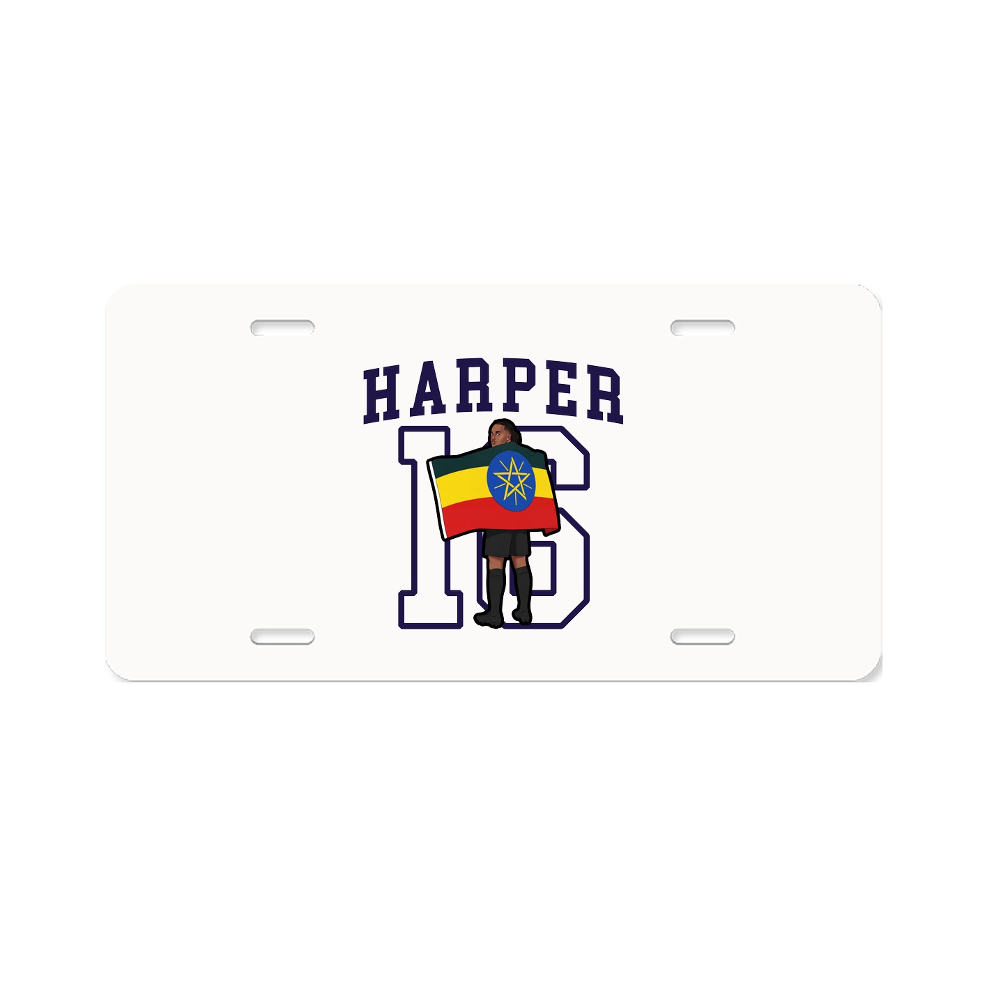 License Plate — Shirsey in Classic