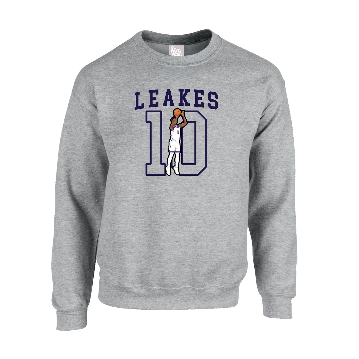 Fleece Crew — Shirsey in Grey