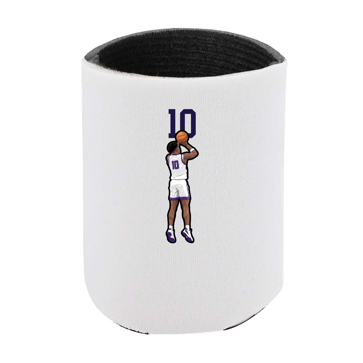 Can Holder — Number Top in White
