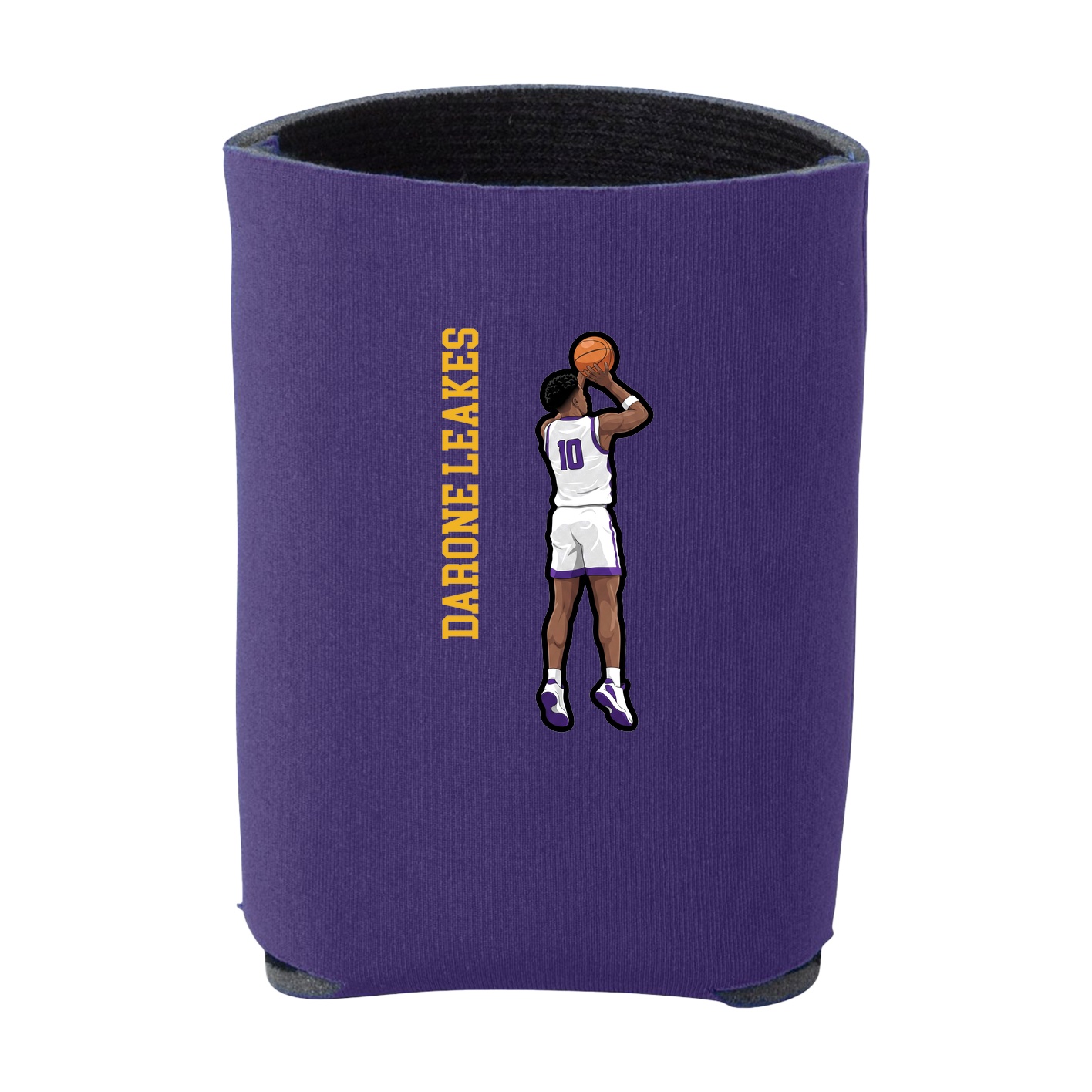 Can Holder — Name Vertical in Purple