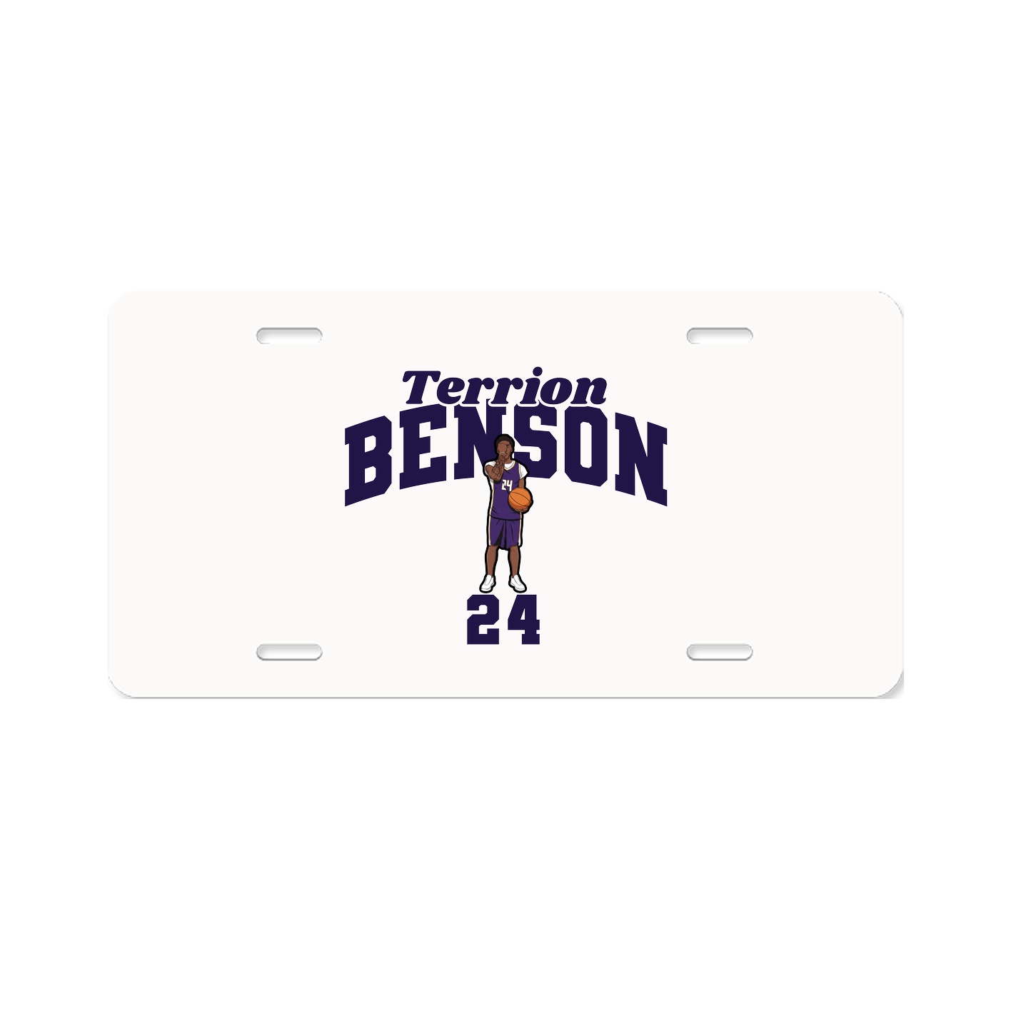 License Plate — Signature Arch in Classic