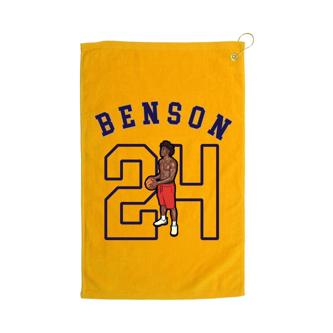 Golf Towel — Shirsey Arch in Gold