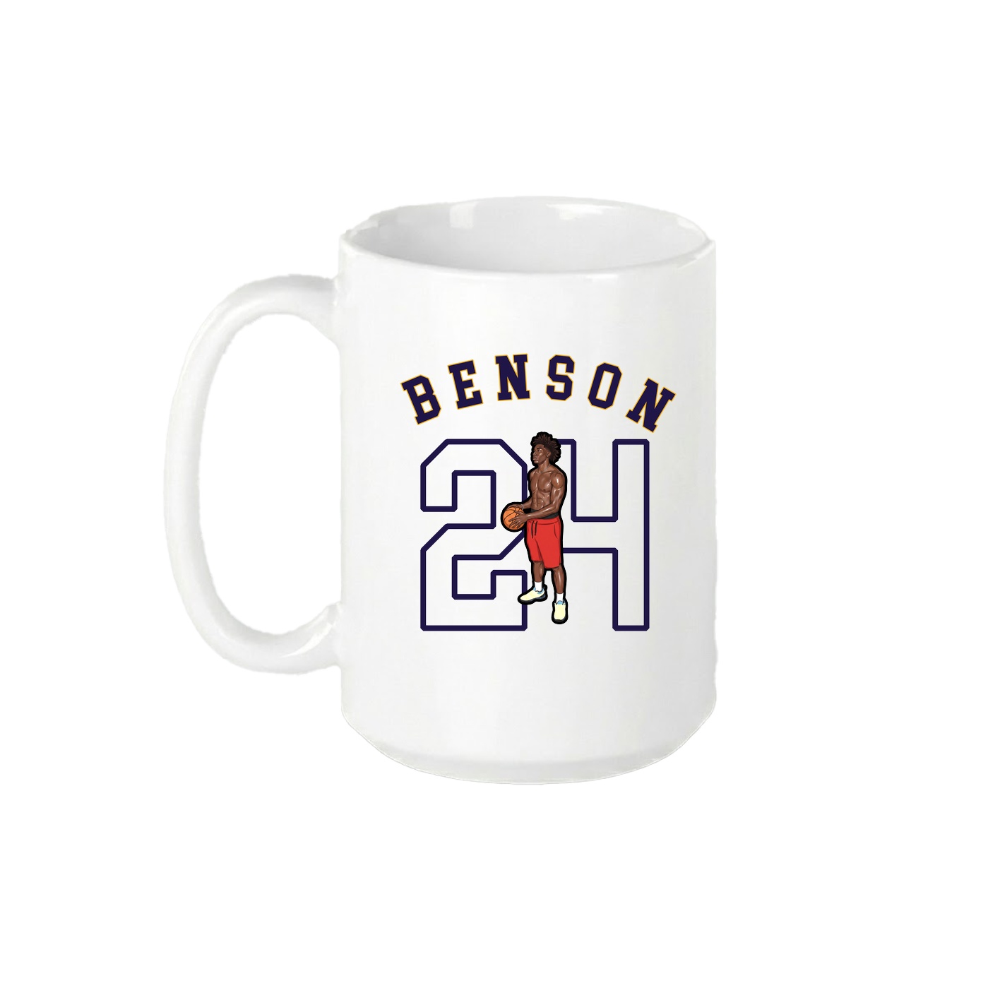 15oz Coffee Mug — Shirsey Arch in White