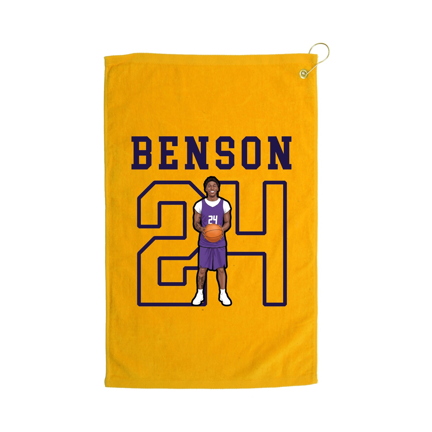 Golf Towel — Shirsey in Gold