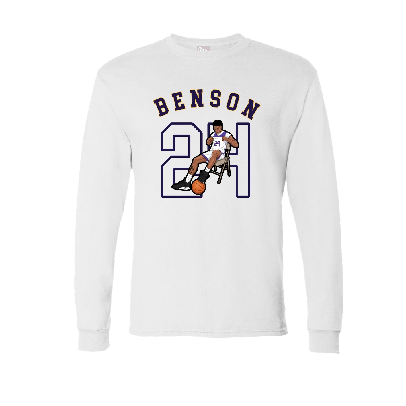 Long Sleeve Tee — Shirsey Arch in White