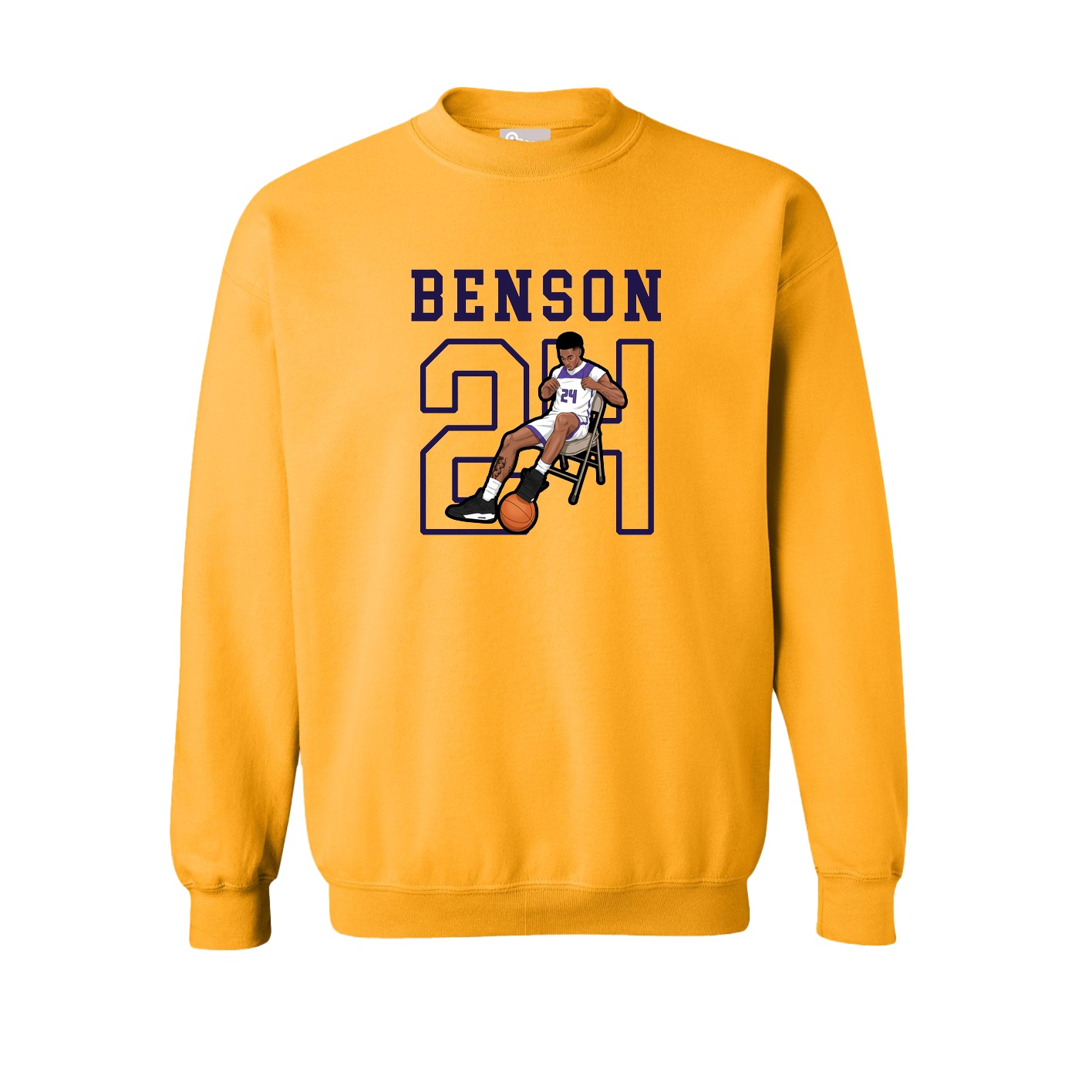 Fleece Crew — Shirsey in Gold