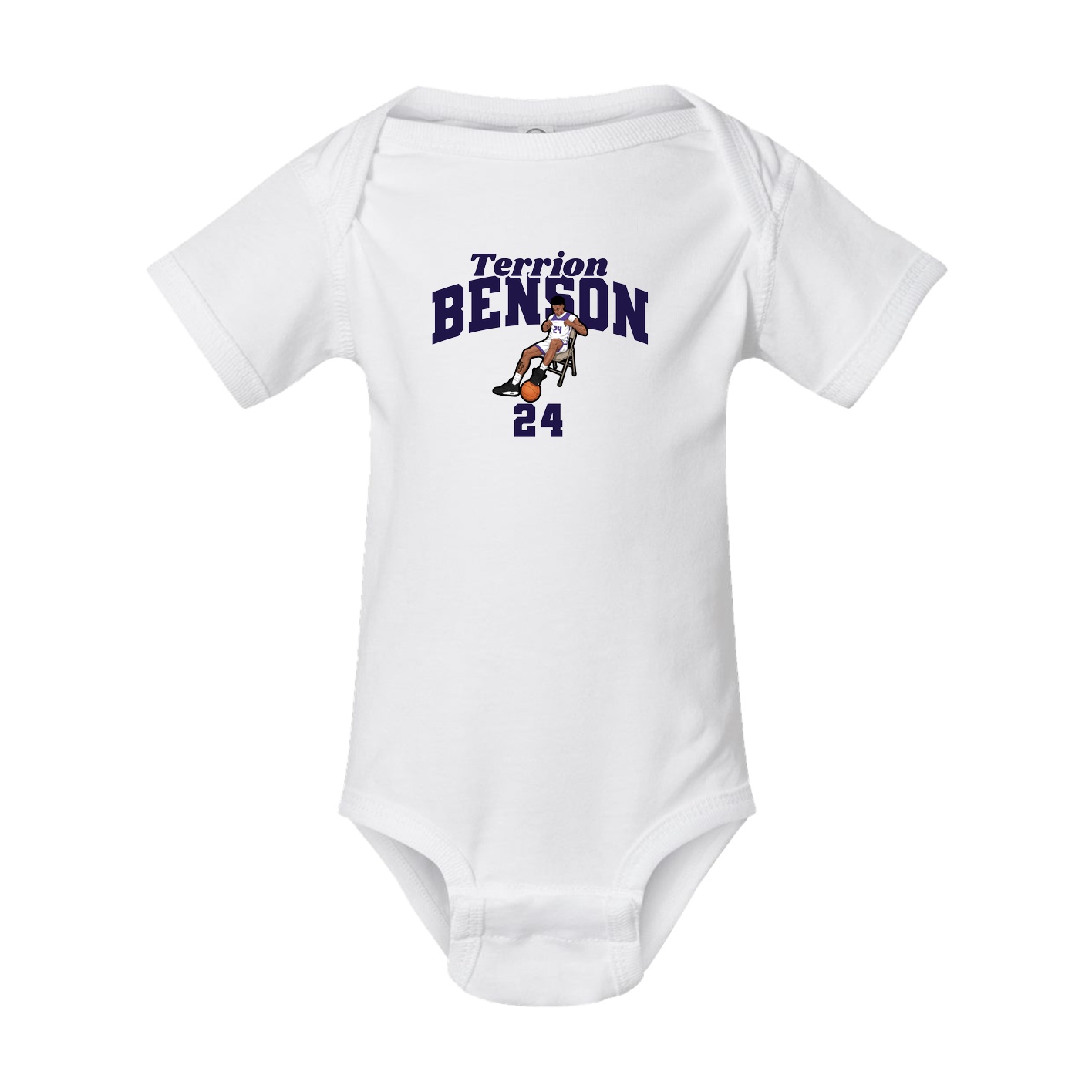 Baby Onesie — Signature Arch in White