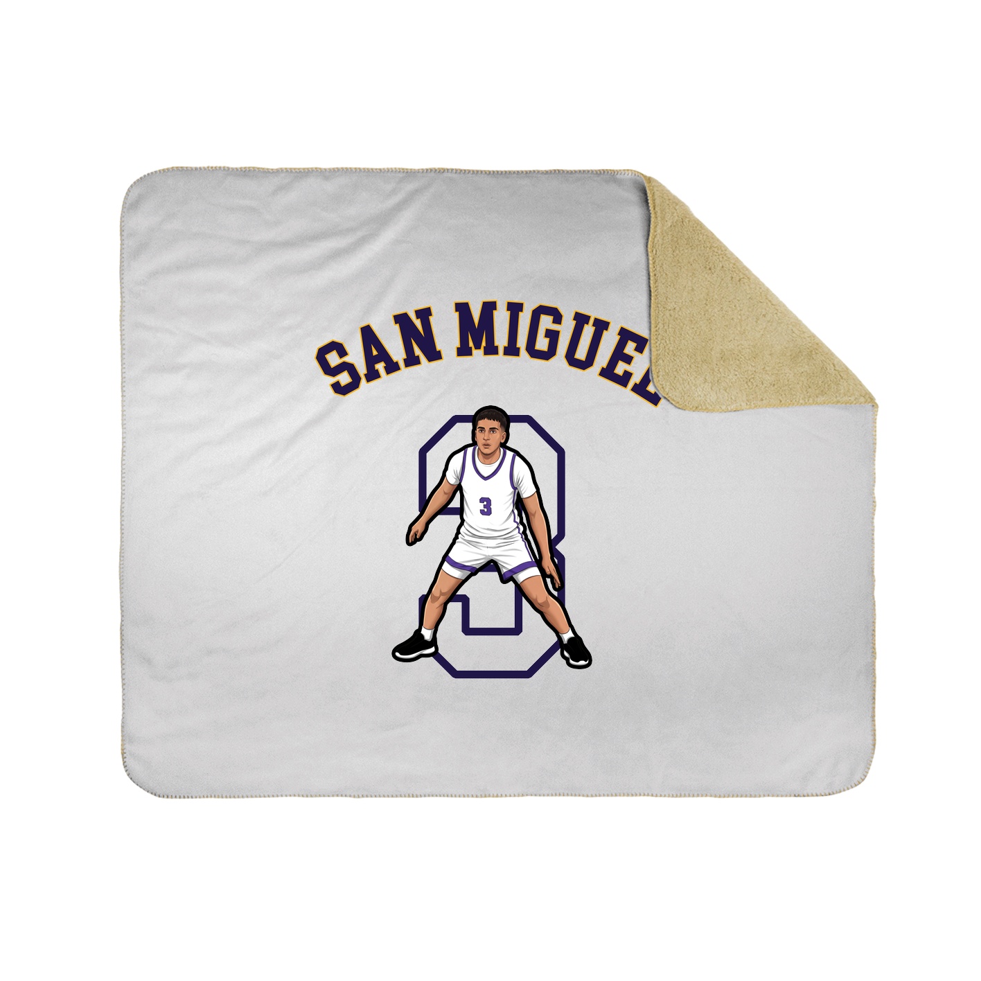 Throw Blanket — Shirsey Arch in White