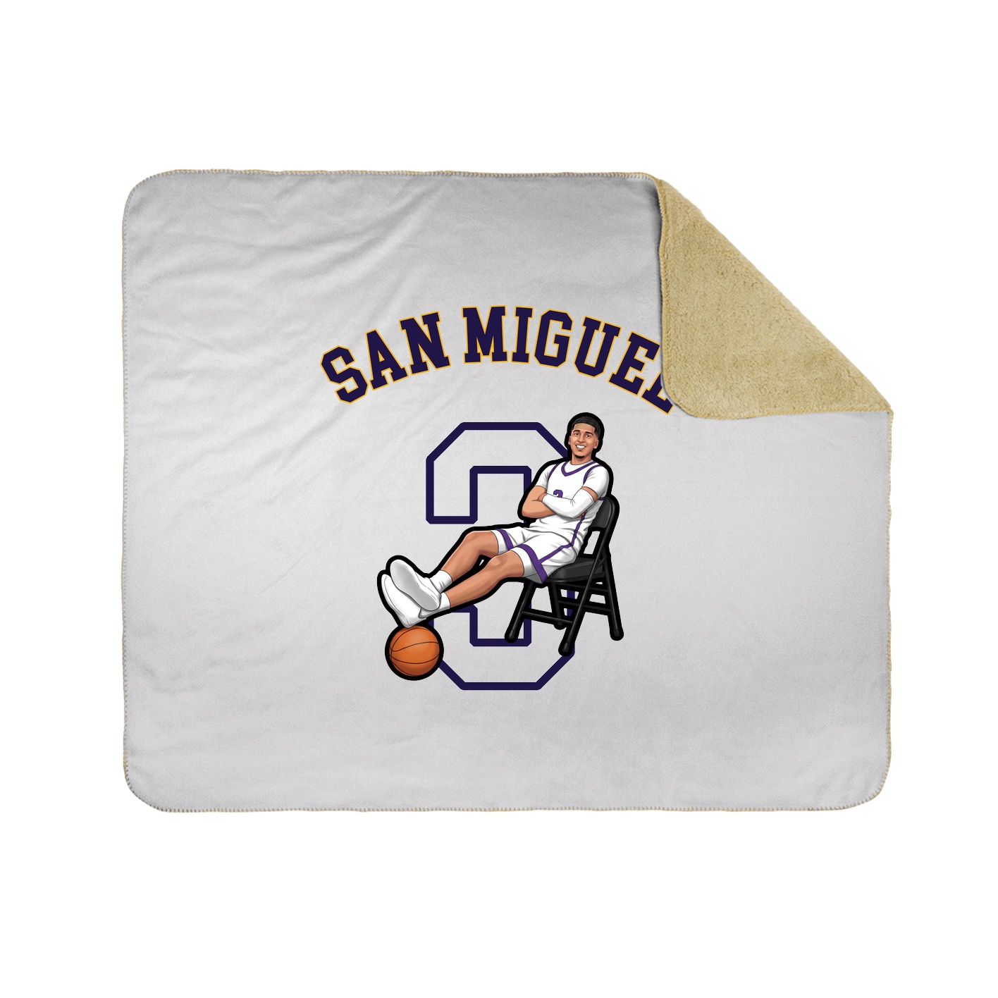 Throw Blanket — Shirsey Arch in White