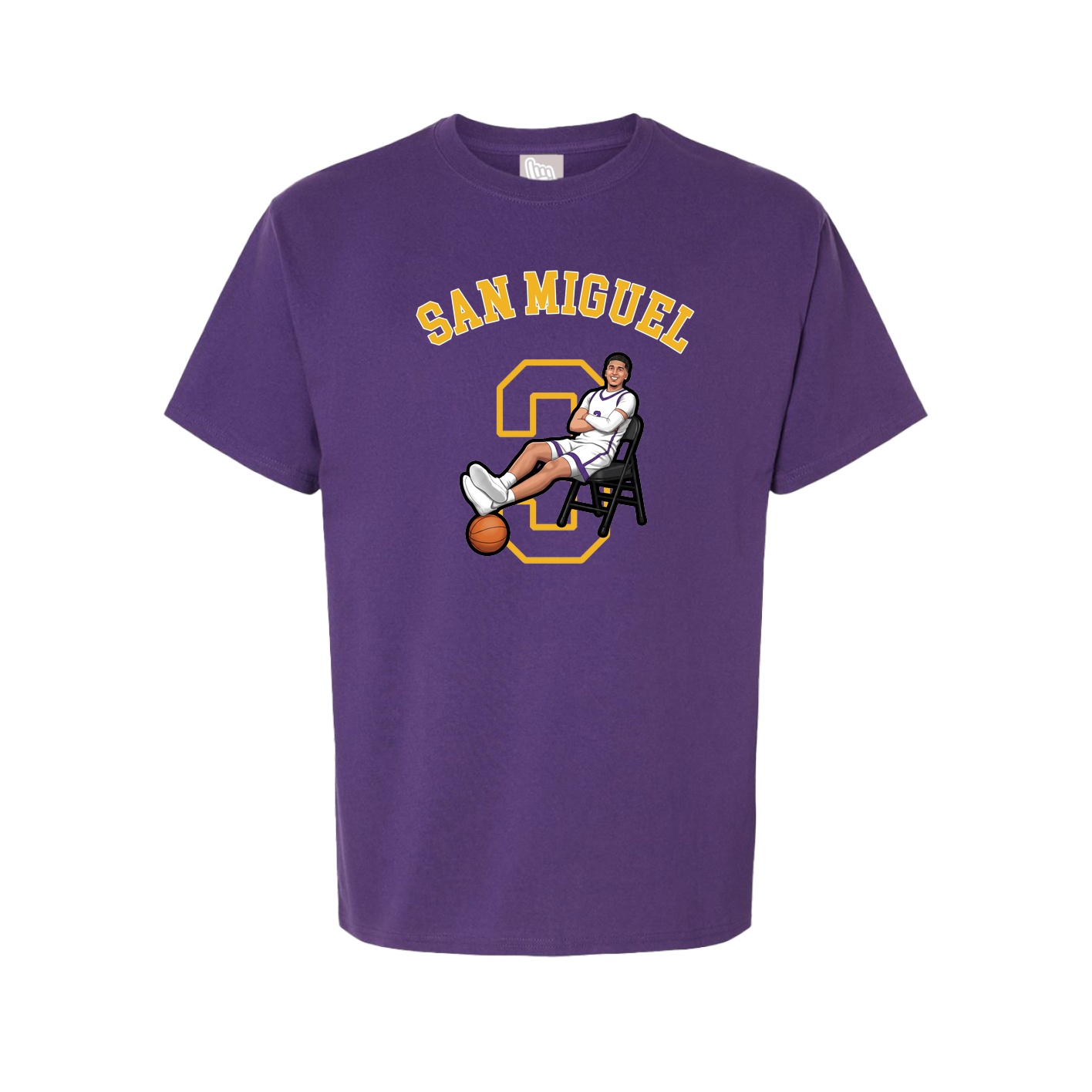 Youth Tee — Shirsey Arch in Purple