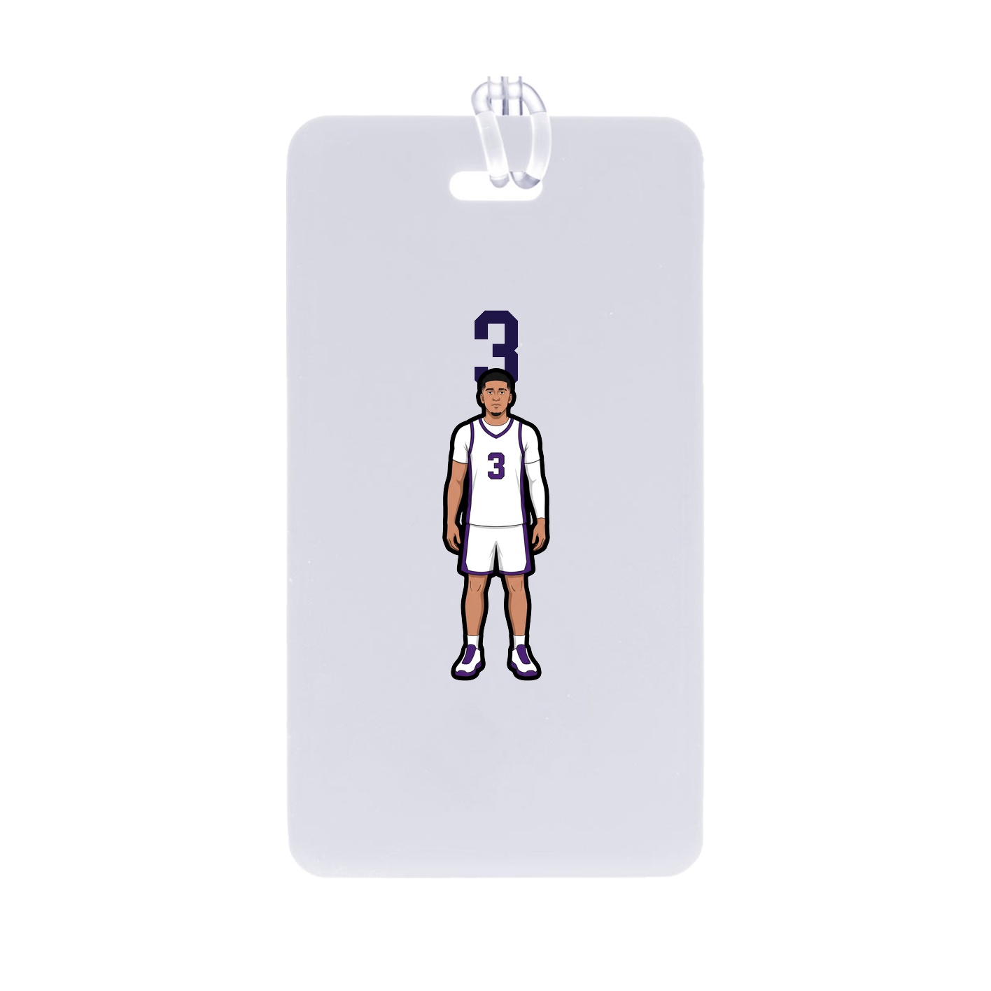 Bag Tag — Number Top in Classic