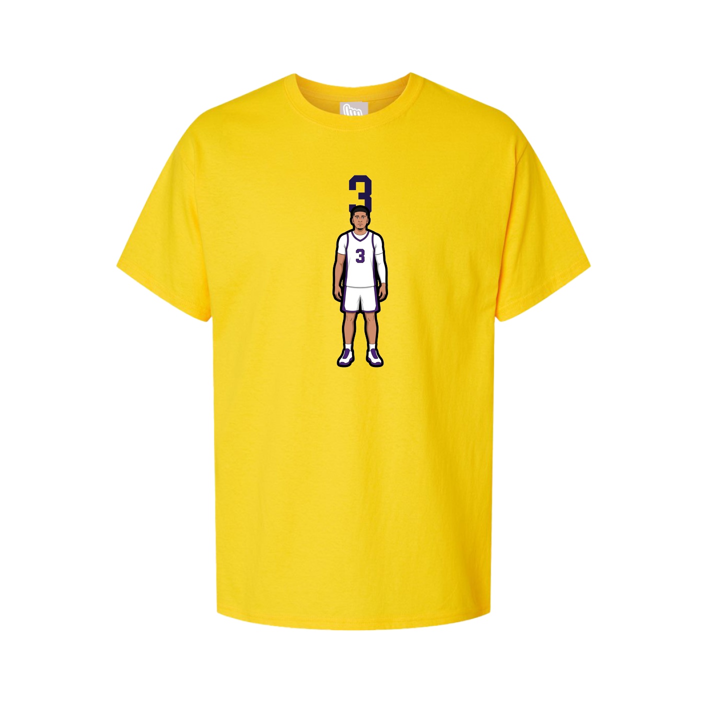 Tee — Number Top in Gold