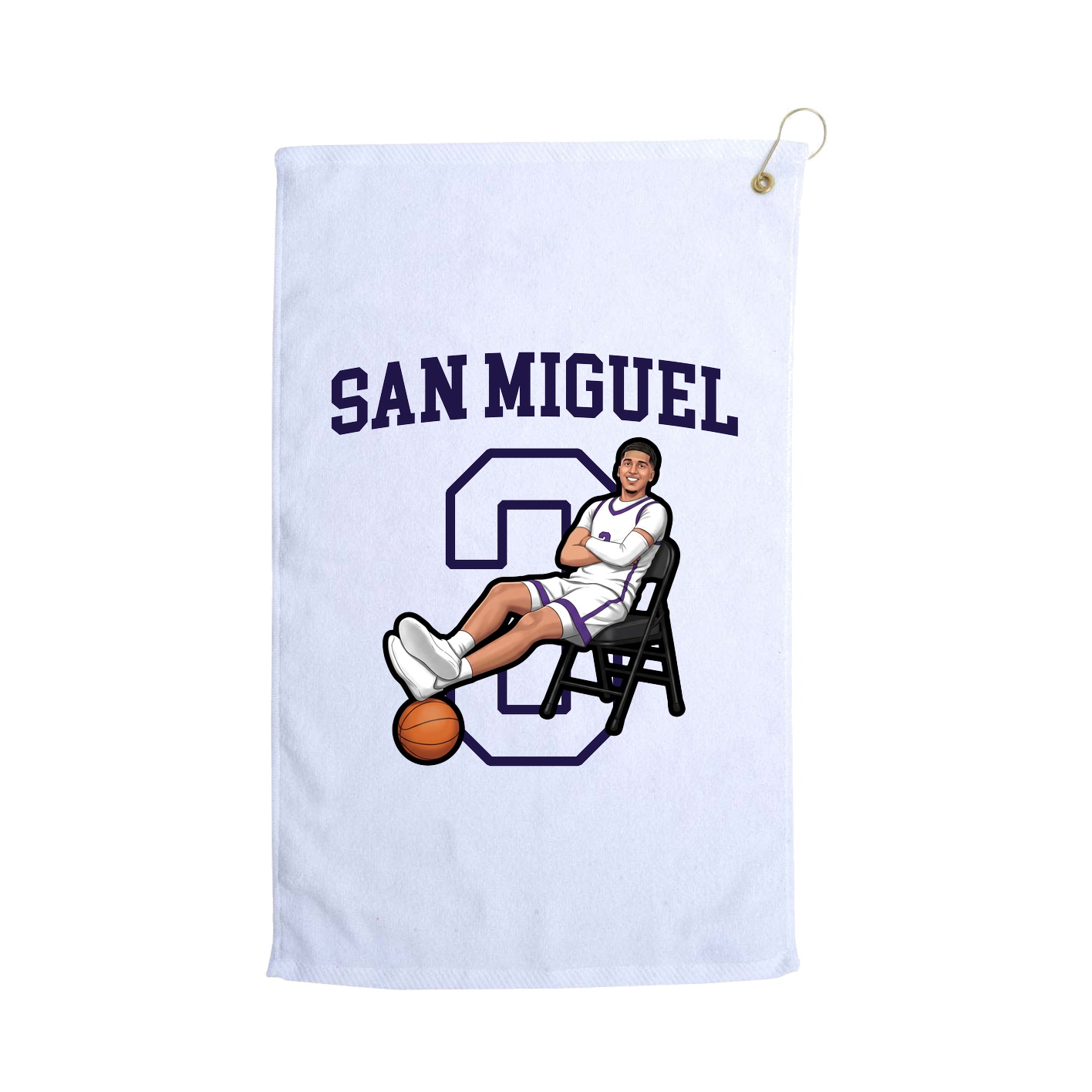 Golf Towel — Shirsey in White