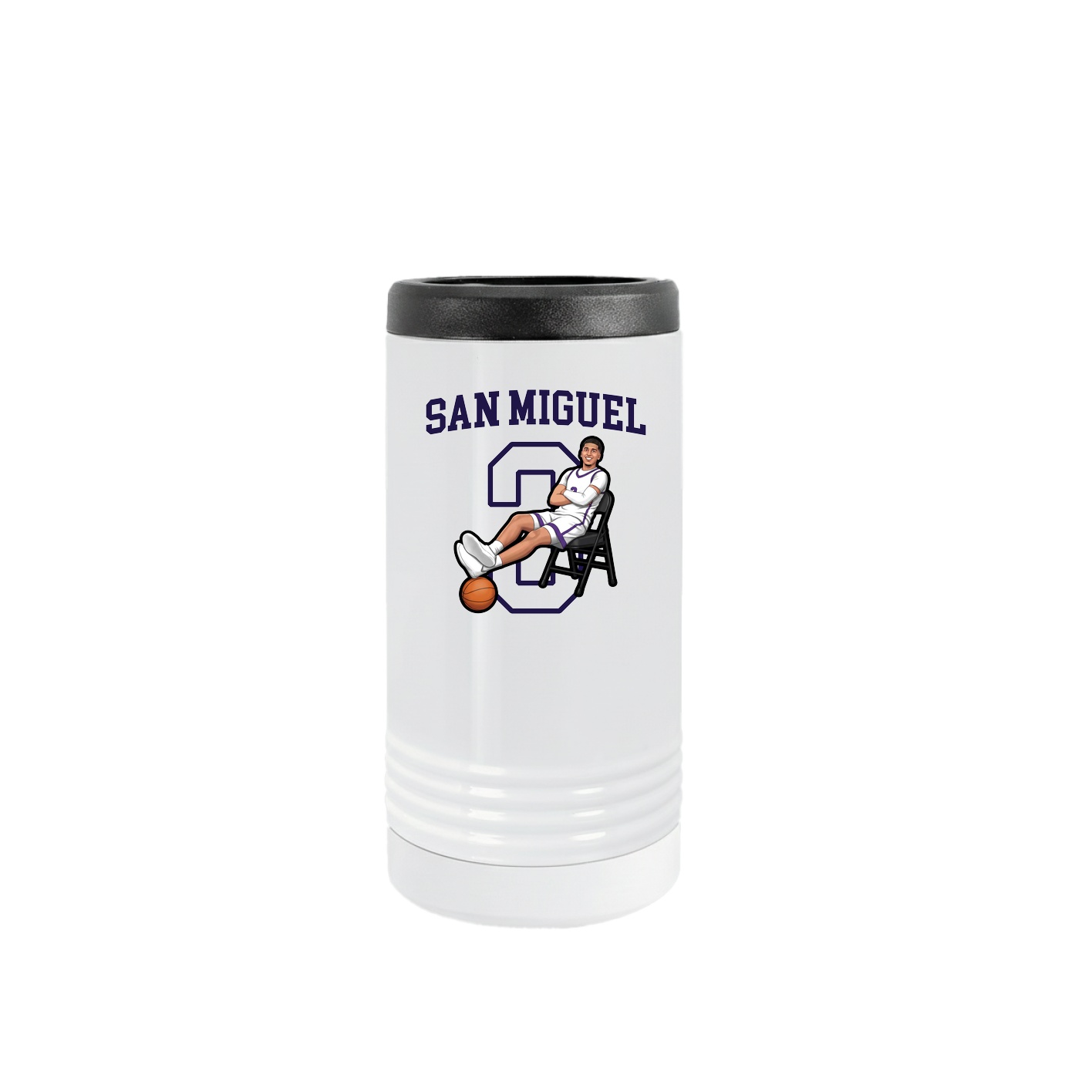Slim Beverage Holder — Shirsey in White