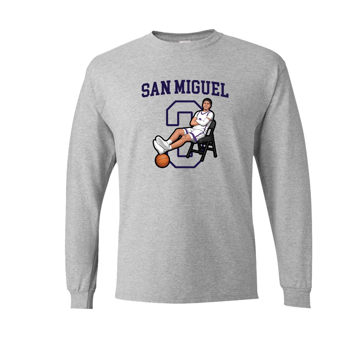 Long Sleeve Tee — Shirsey in Grey
