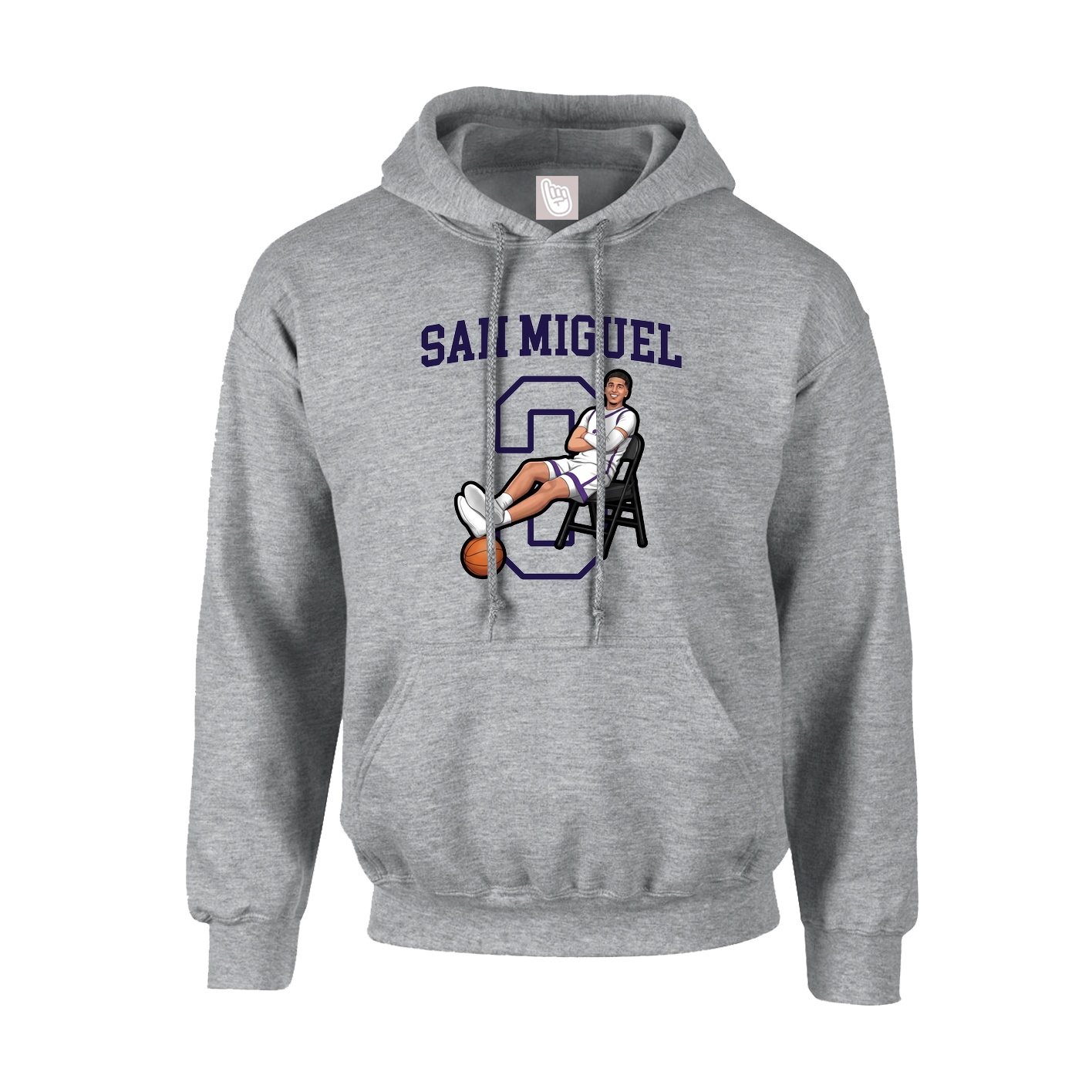 Hoodie — Shirsey in Grey