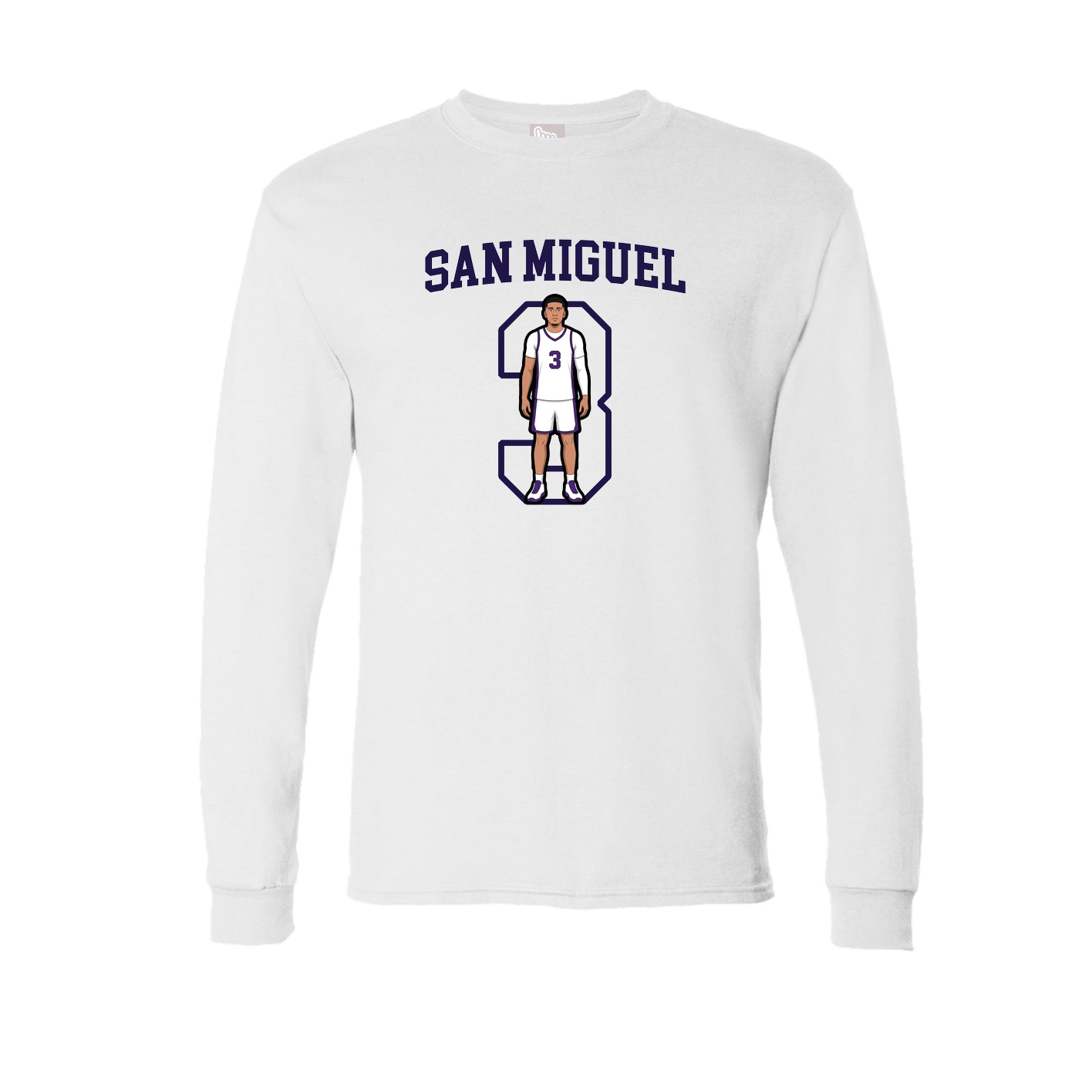 Long Sleeve Tee — Shirsey in White