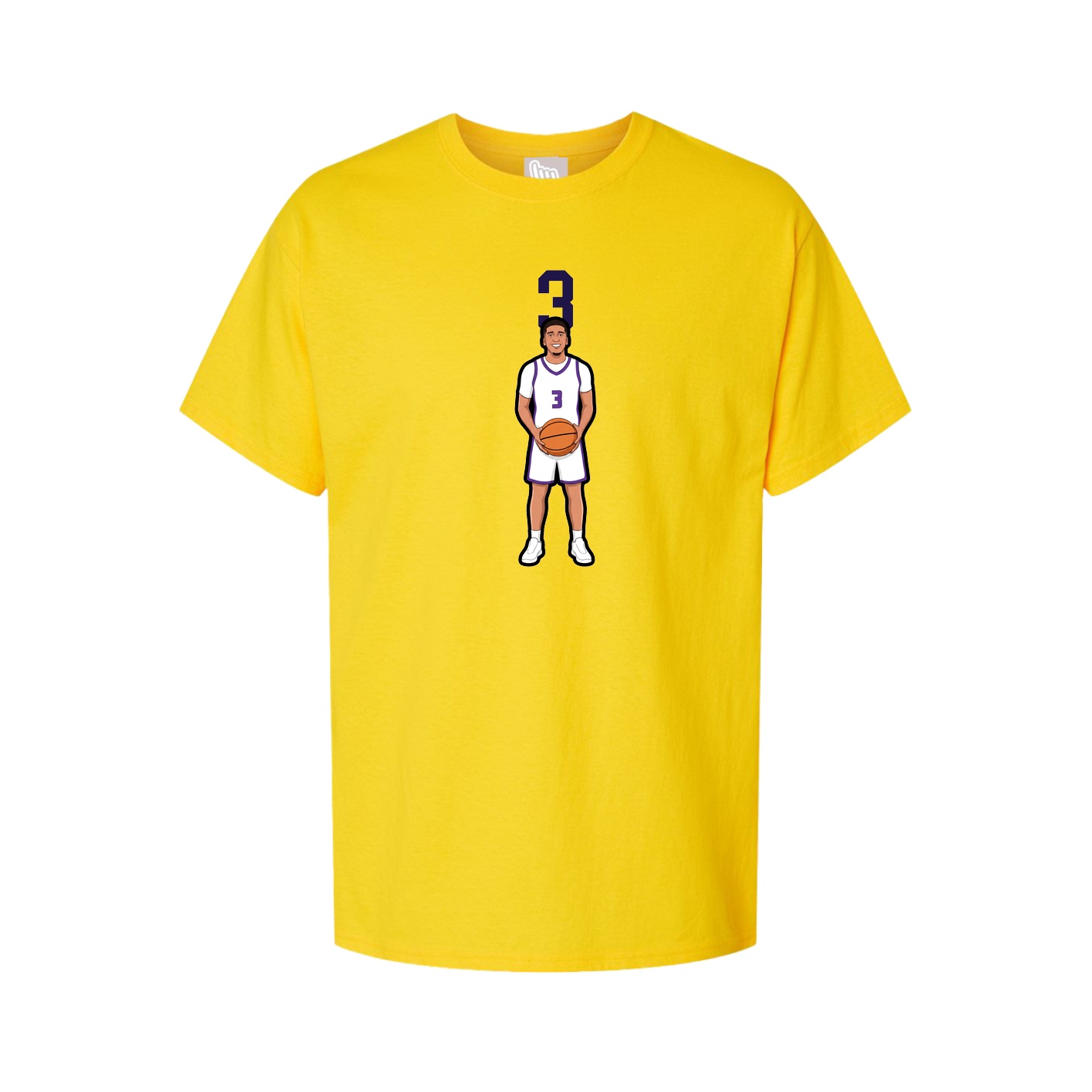 Tee — Number Top in Gold