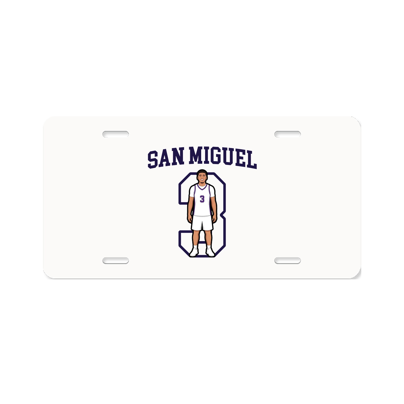 Aluminum License Plate