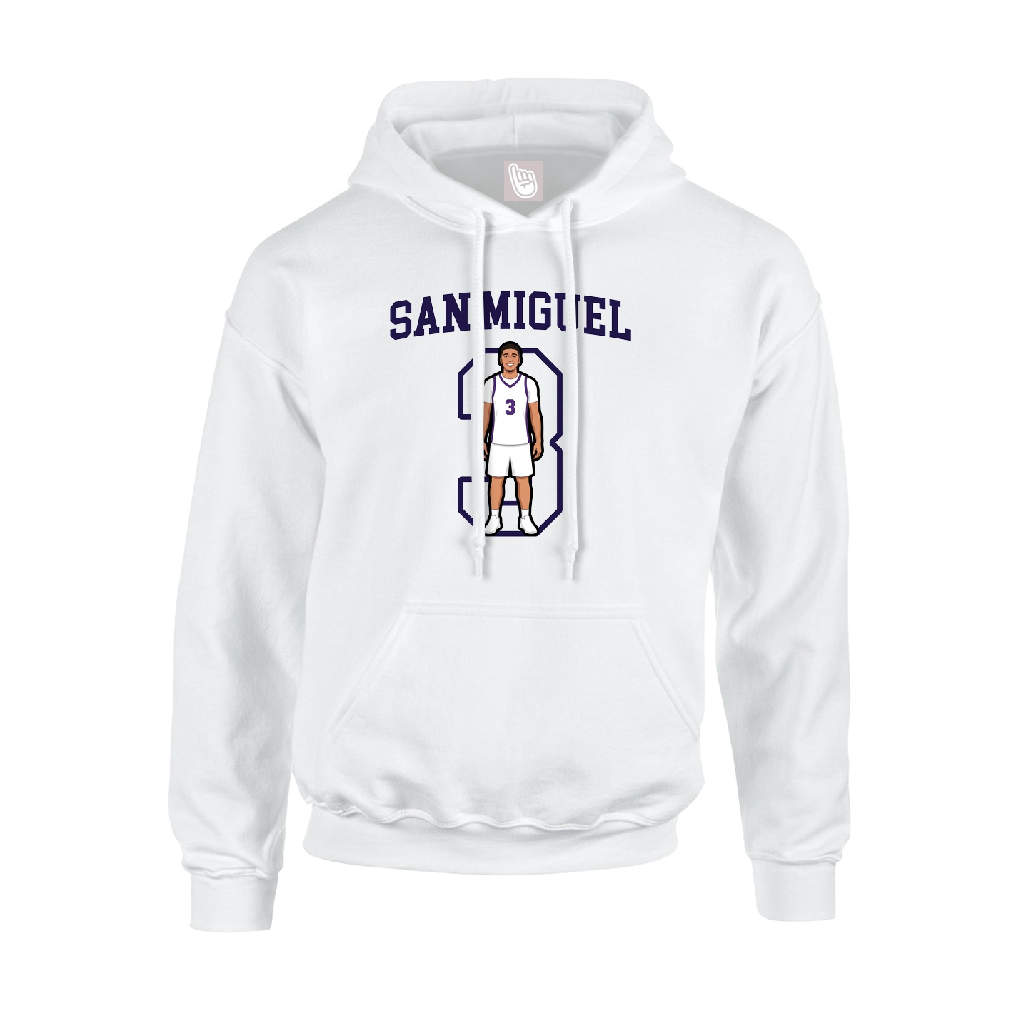 Youth Hoodie — Shirsey in White