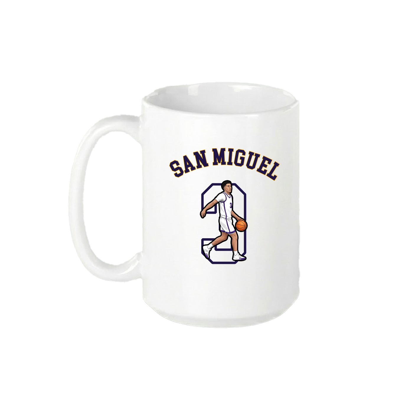15oz Coffee Mug — Shirsey Arch in White