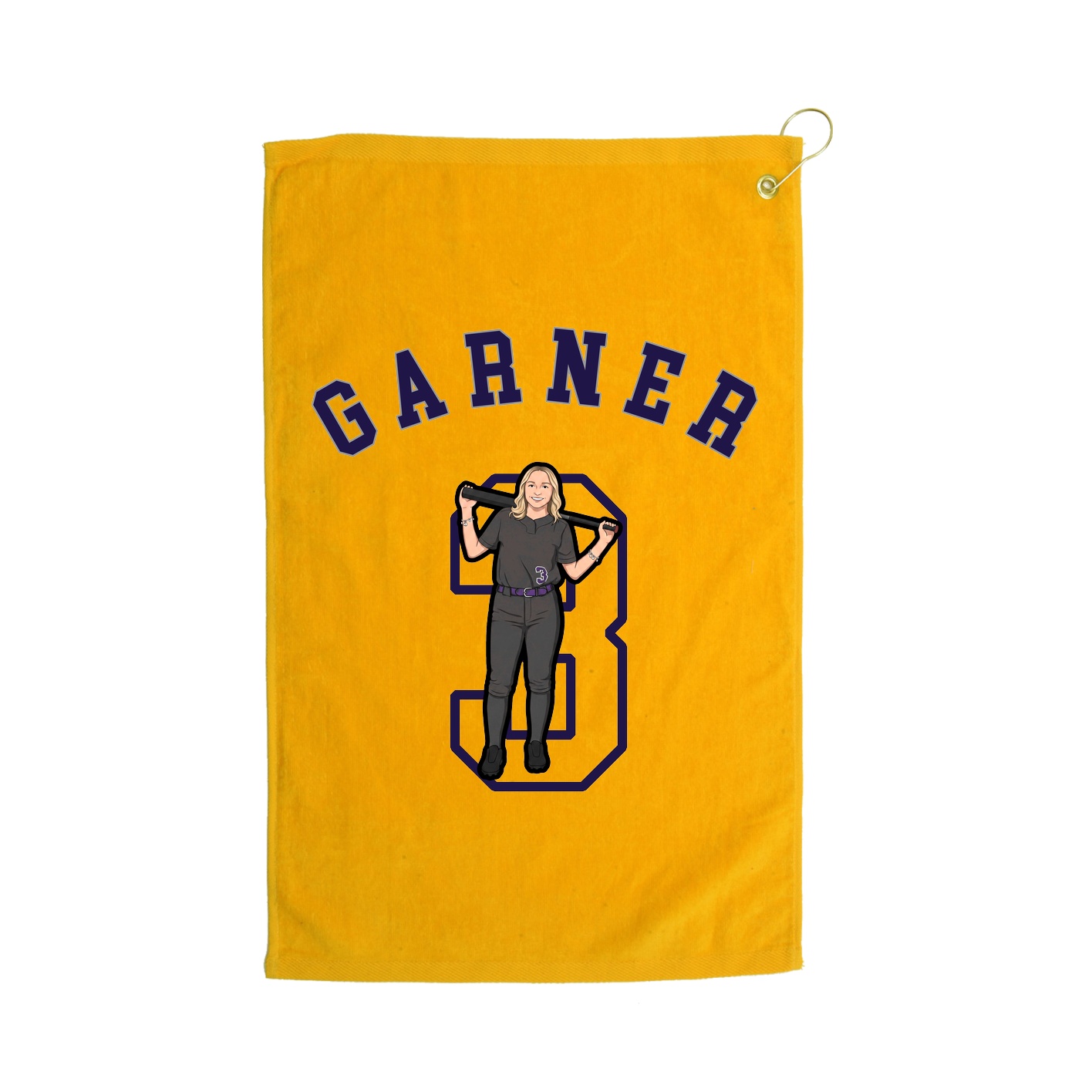 Terry Velour Golf Towel