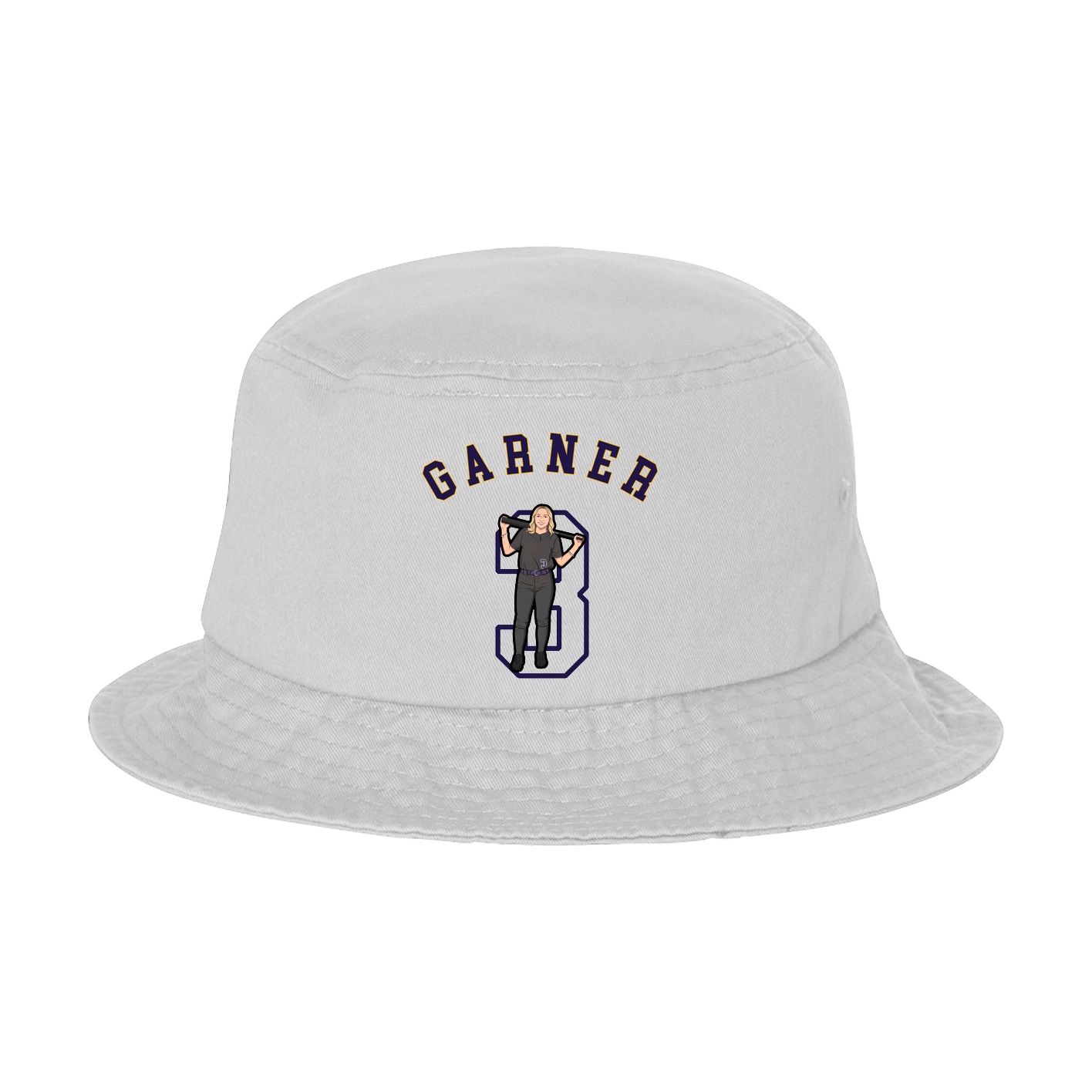 Bucket Cap — Shirsey Arch in White