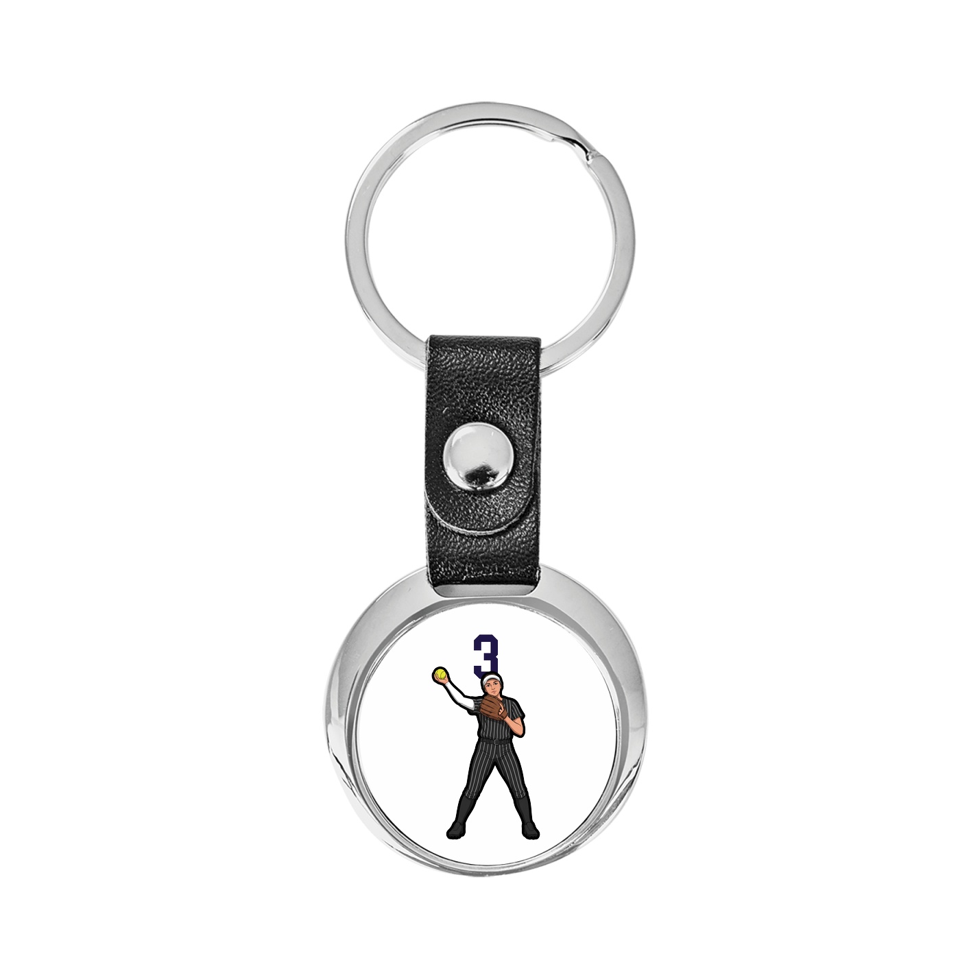 Key Chain — Number Top in Classic