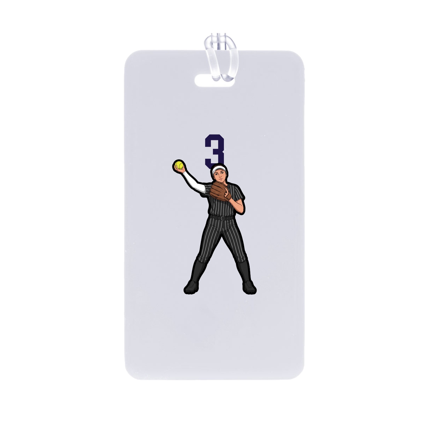 Bag Tag — Number Top in Classic