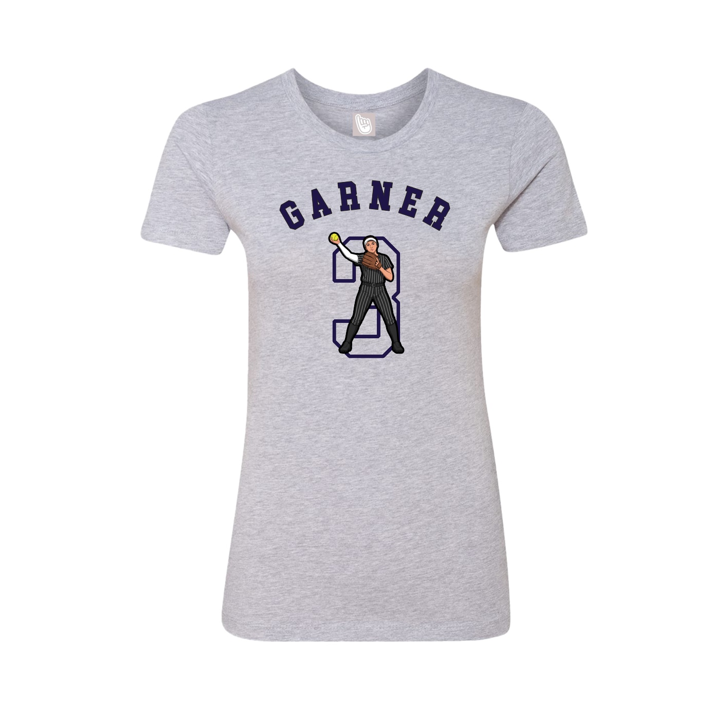 Womens Tee — Shirsey Arch in Grey