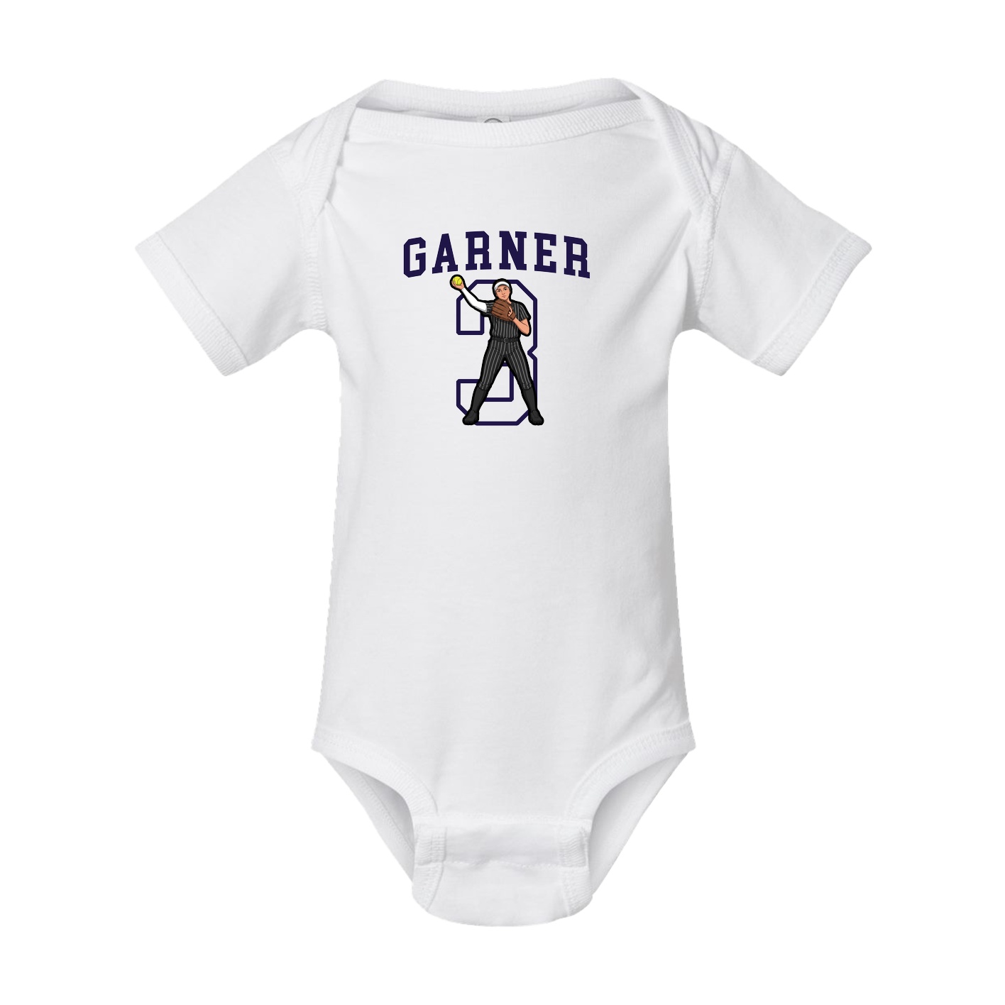 Baby Onesie — Shirsey in White