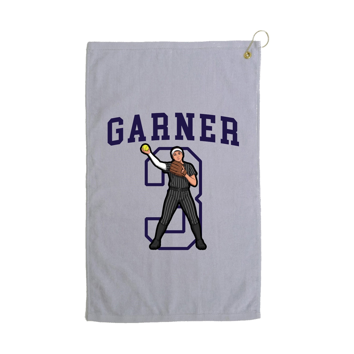 Golf Towel — Shirsey in Grey