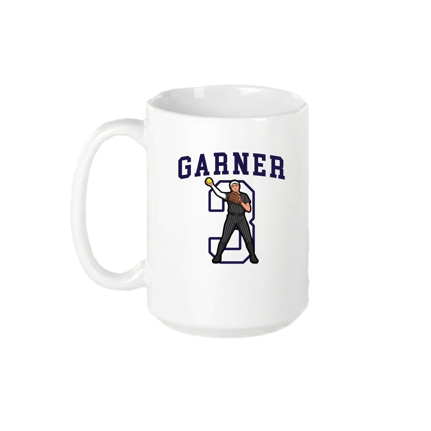 15oz Coffee Mug — Shirsey in White