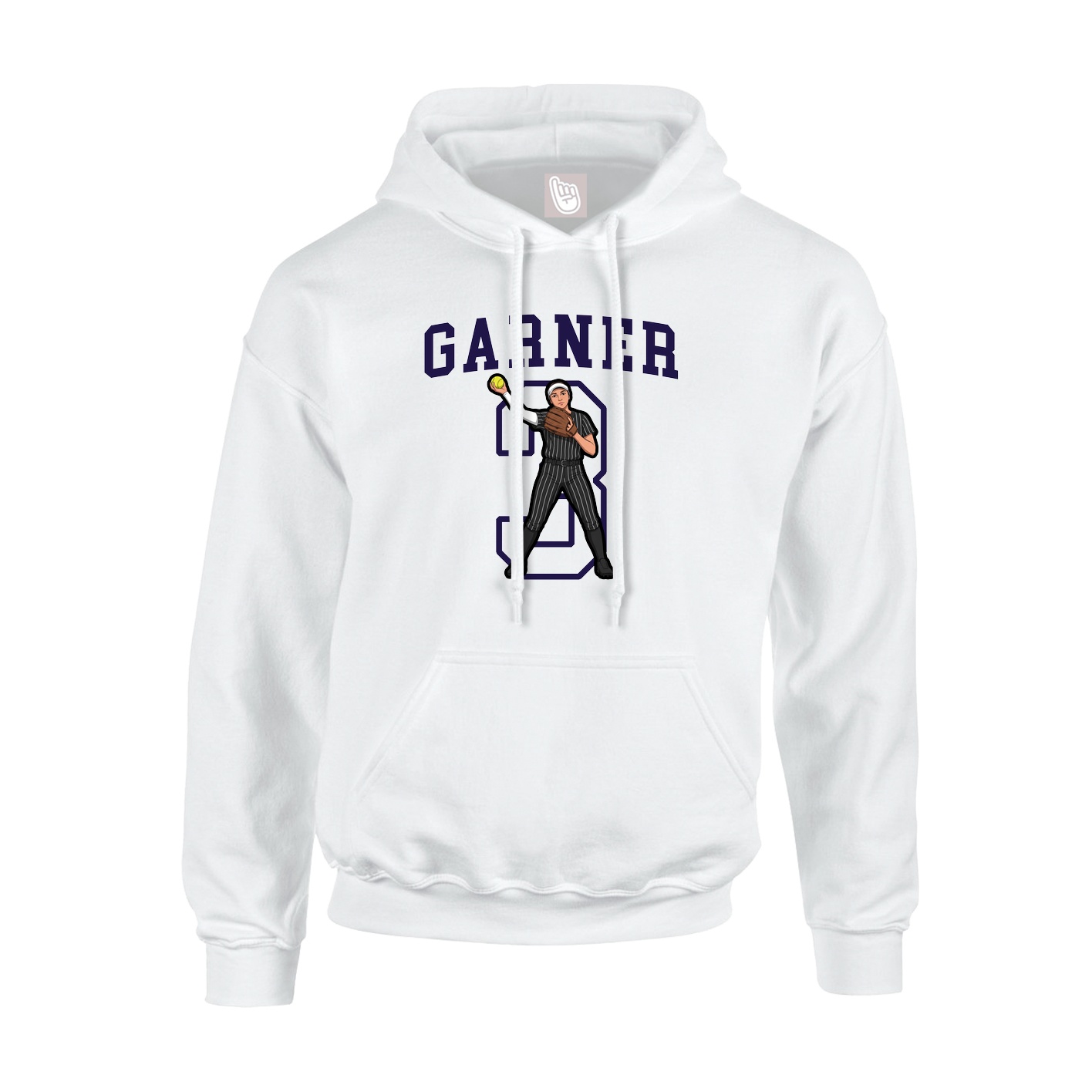 Youth Hoodie — Shirsey in White