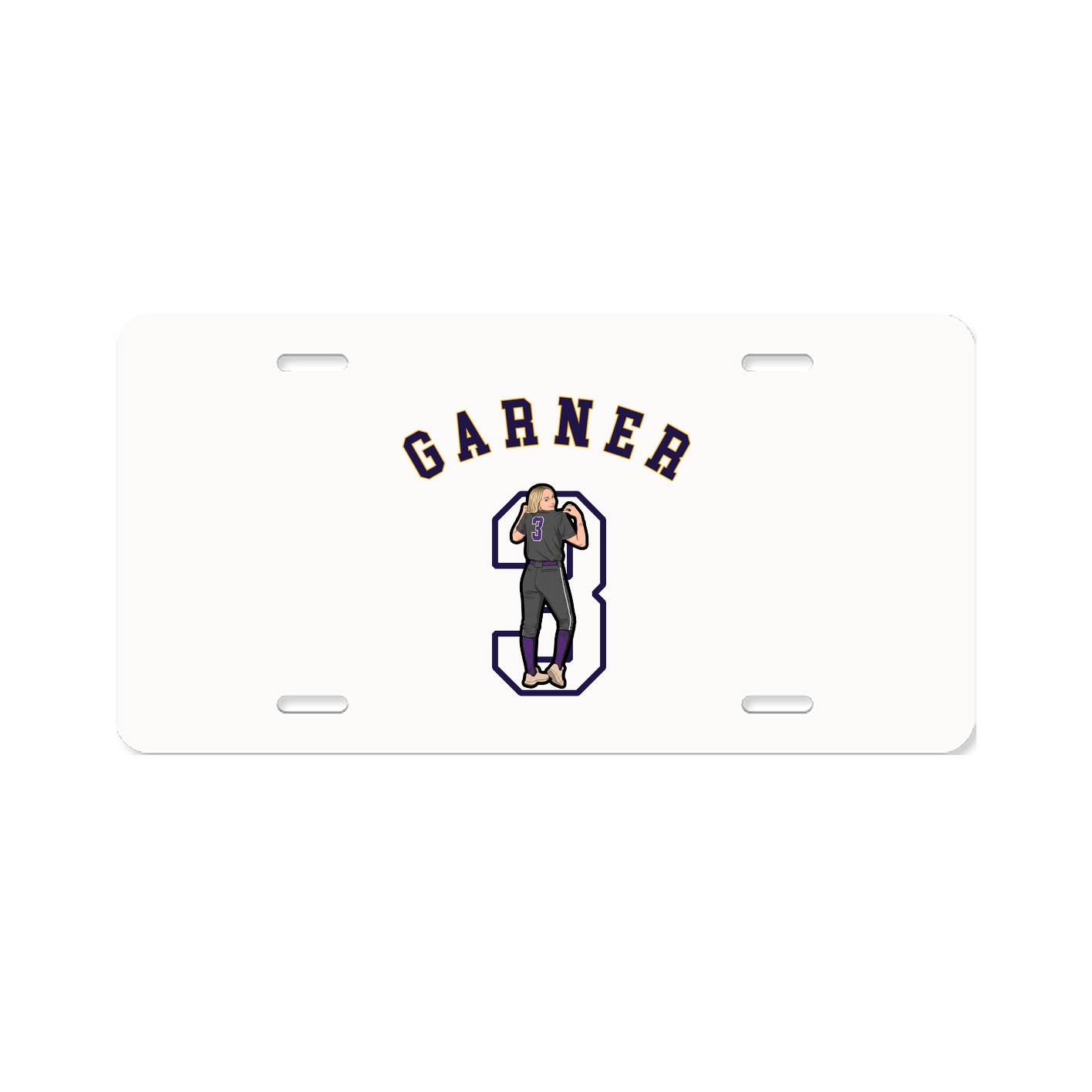 License Plate — Shirsey Arch in Classic