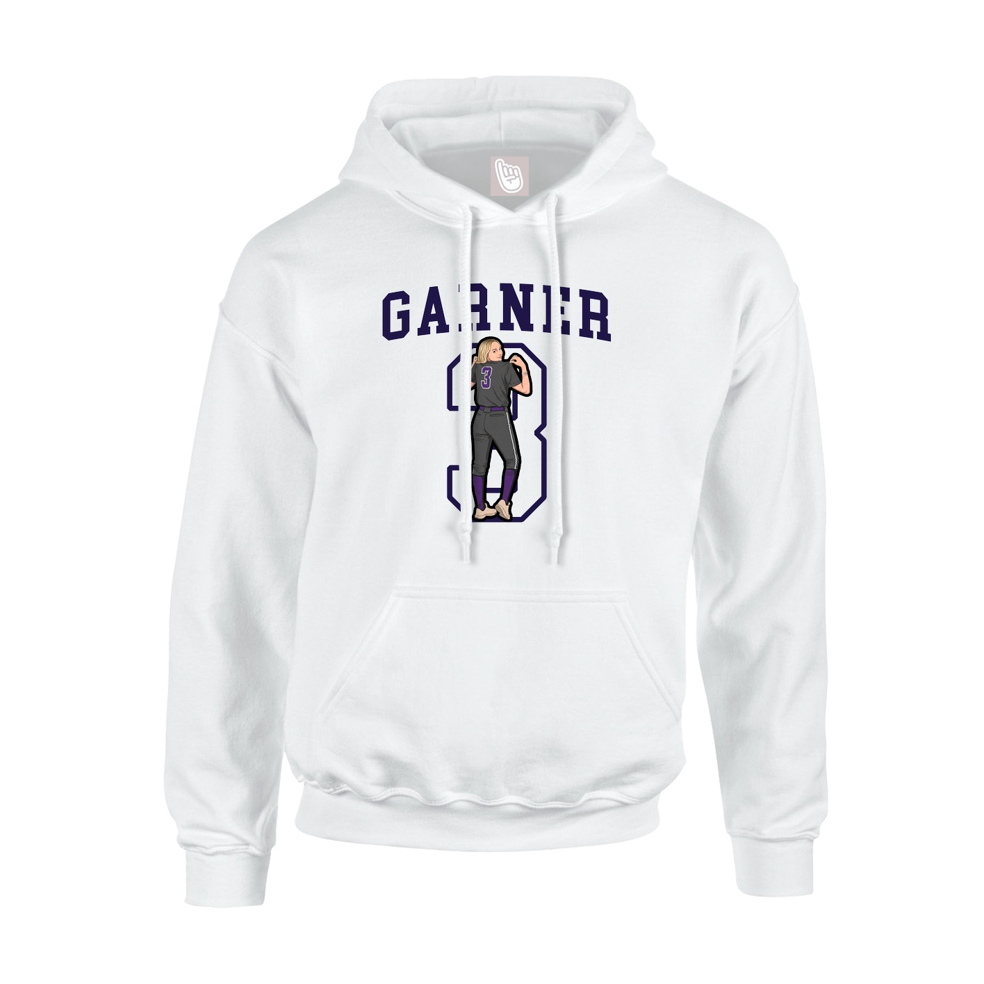 Youth Hoodie — Shirsey in White